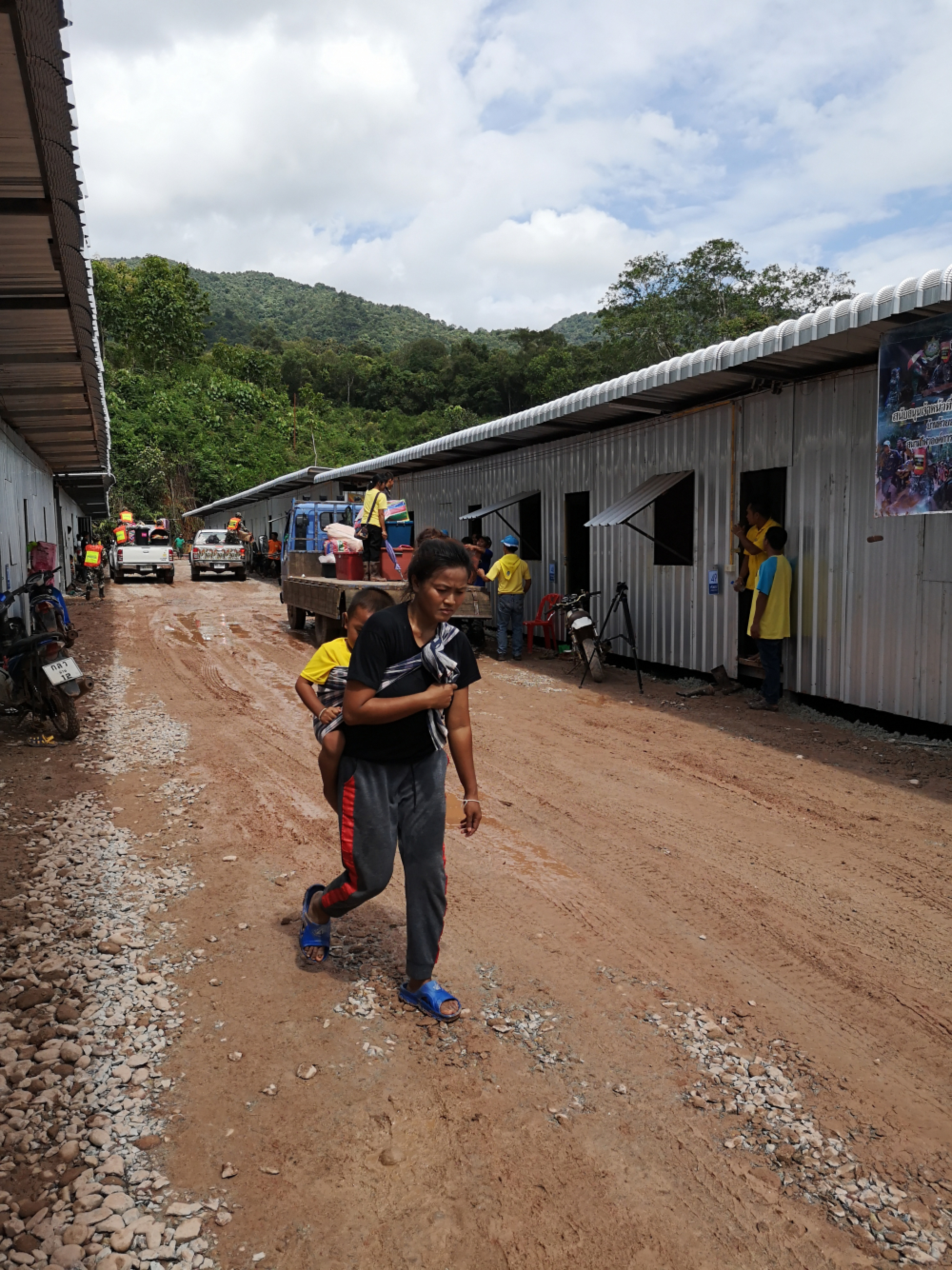 Uncertain future for homeless Lawa villagers