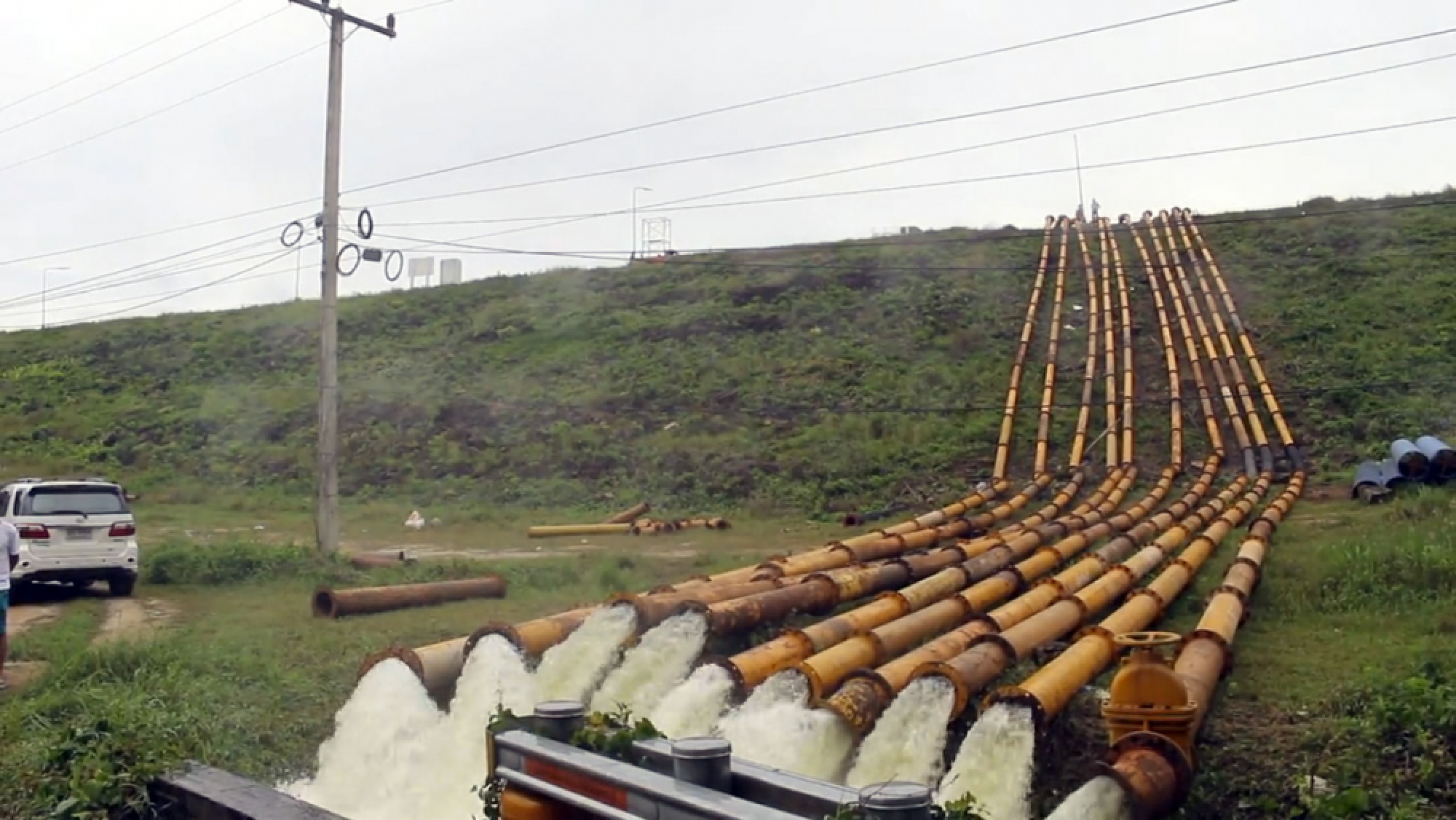 Brimming dams pose severe threat