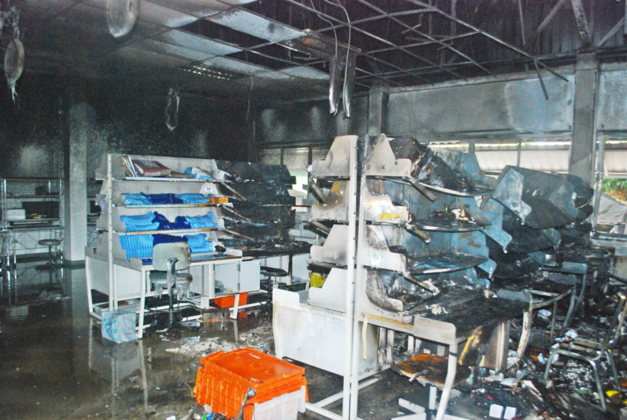 Fire at Chiang Mai post office
