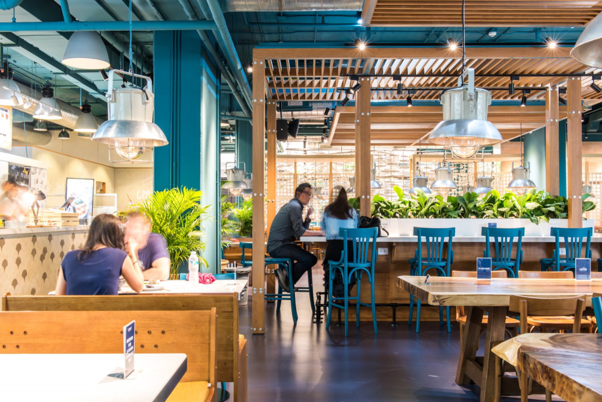 Eat, drink, work and chill