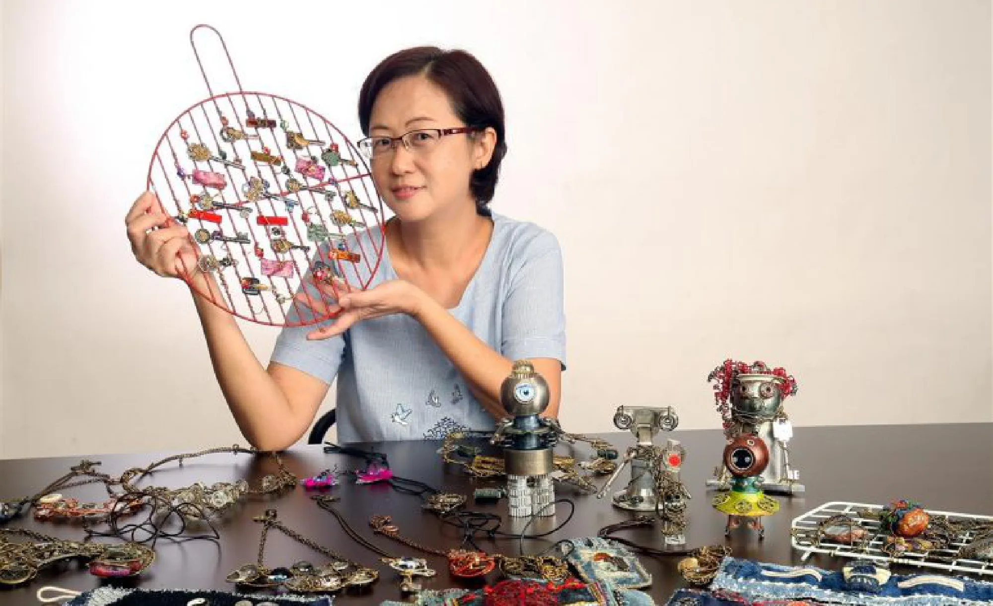 Malaysian Janet Wong turns throwaways into lovely items