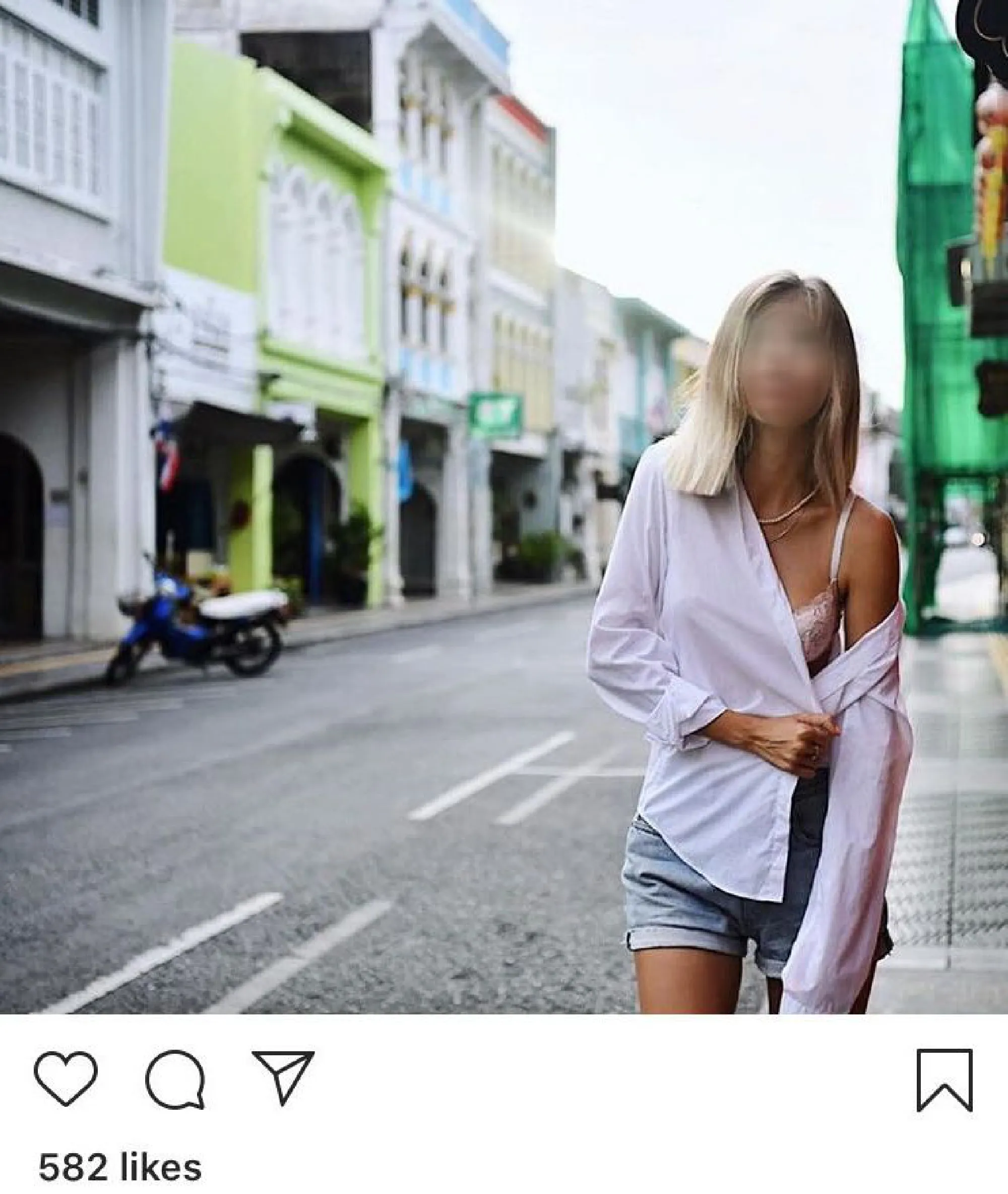 Questions asked over sexy model in Old Phuket Town