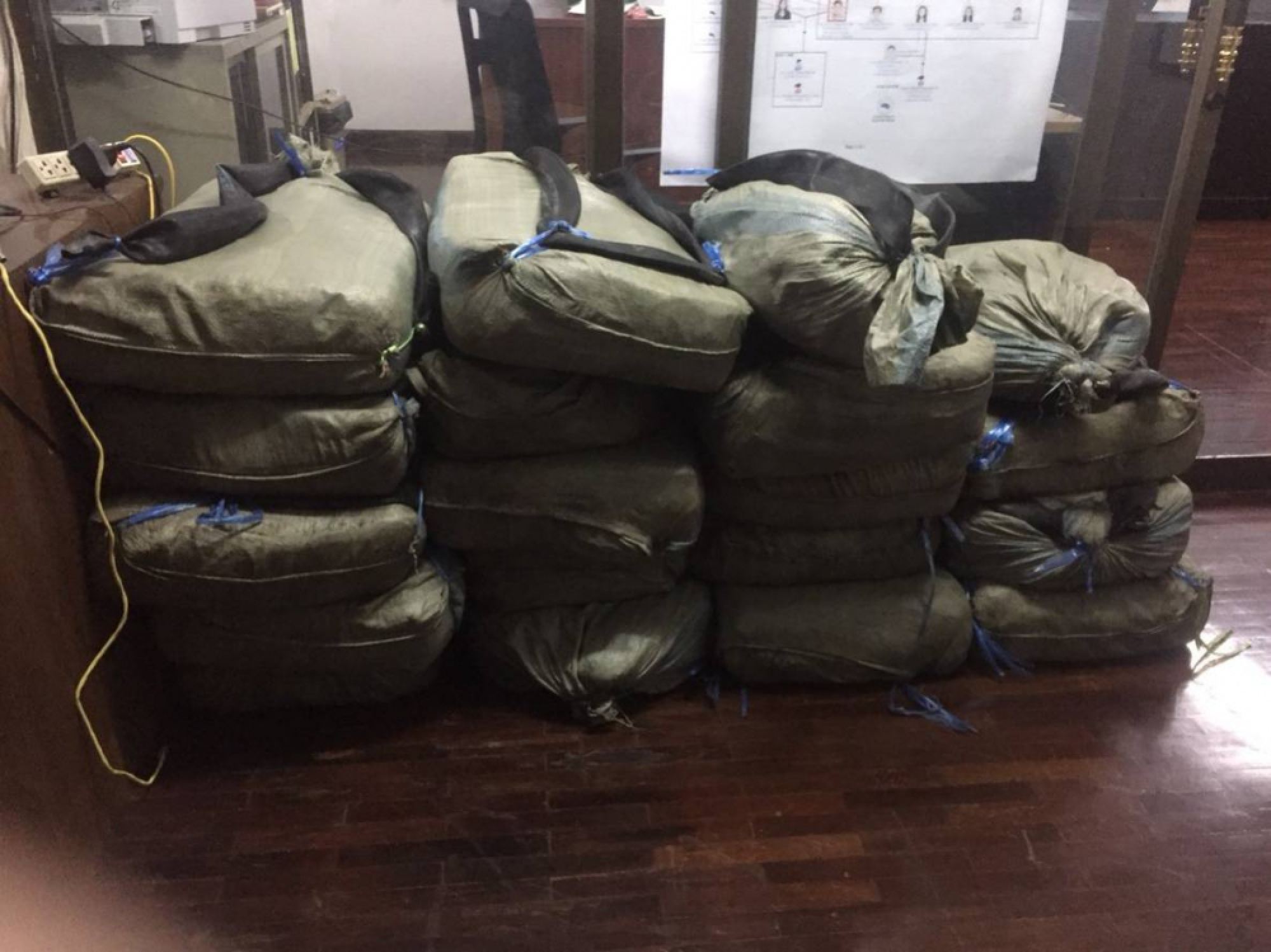 Three Hmong men arrested with 300kg of 'ice, 70kg of heroin in Chiang Rai