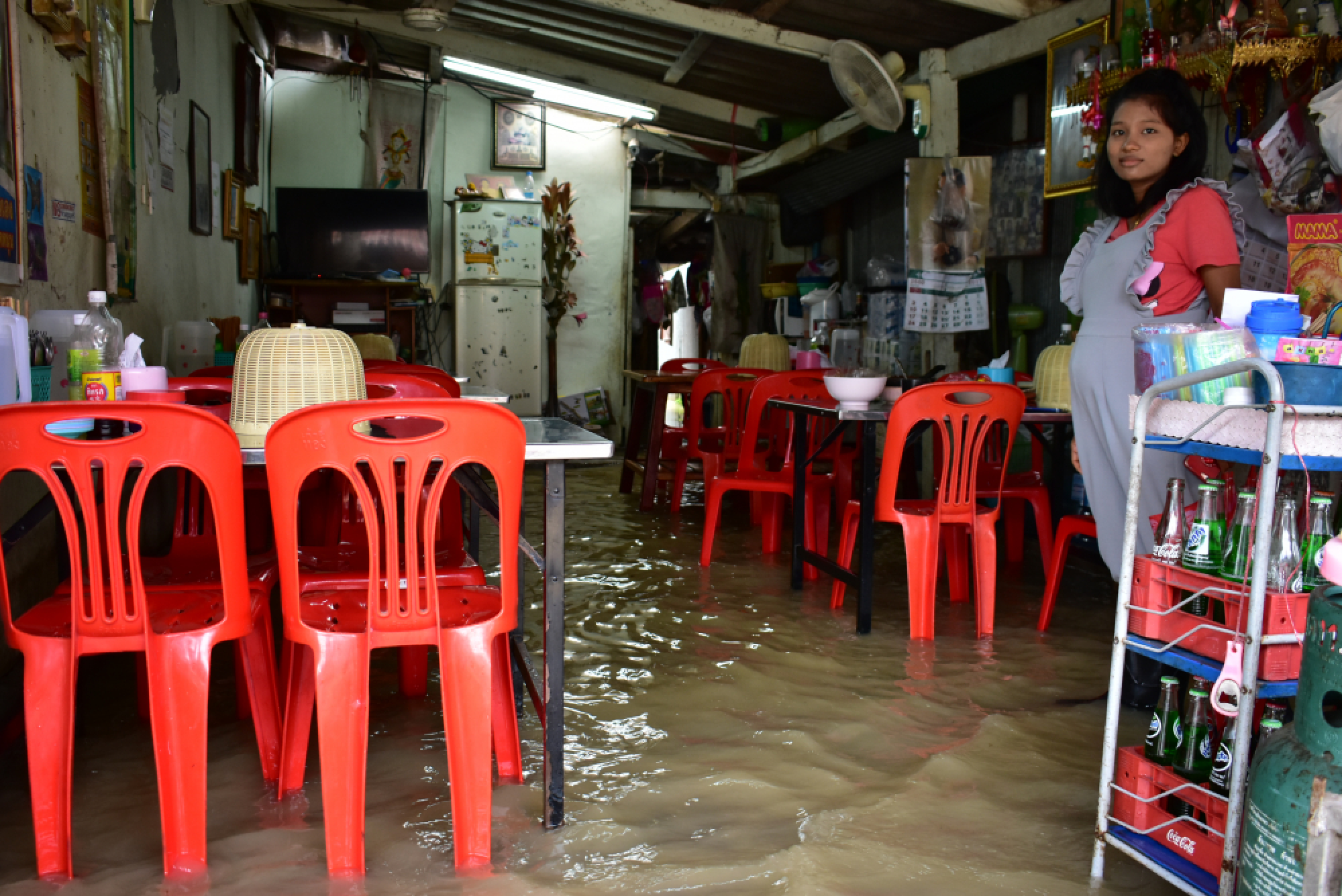 Phatthalung houses swamped by Sunday deluge