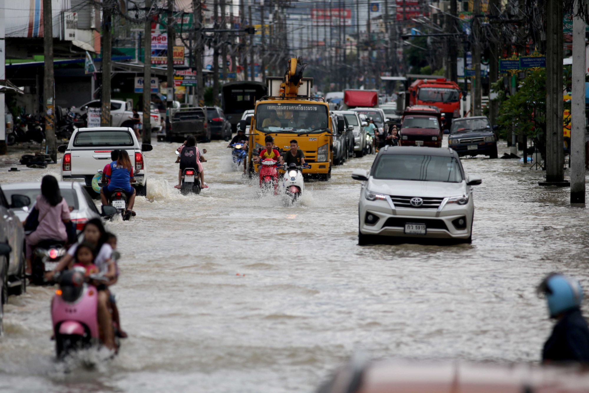 Floods wreak havoc in South, more rain to come