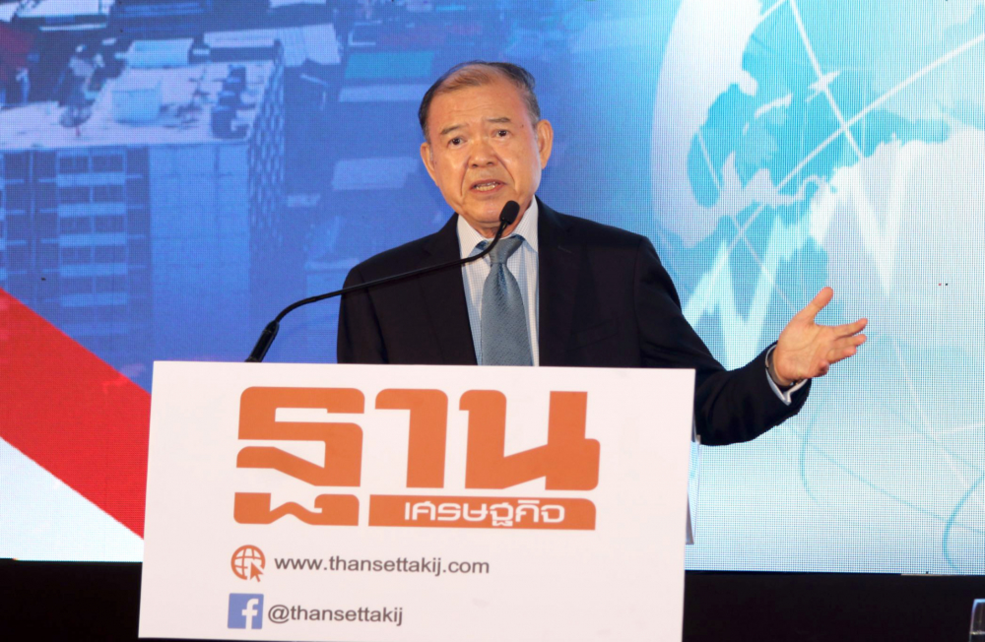 Supachai warns Thailand to prepare for a slowdown in global economy