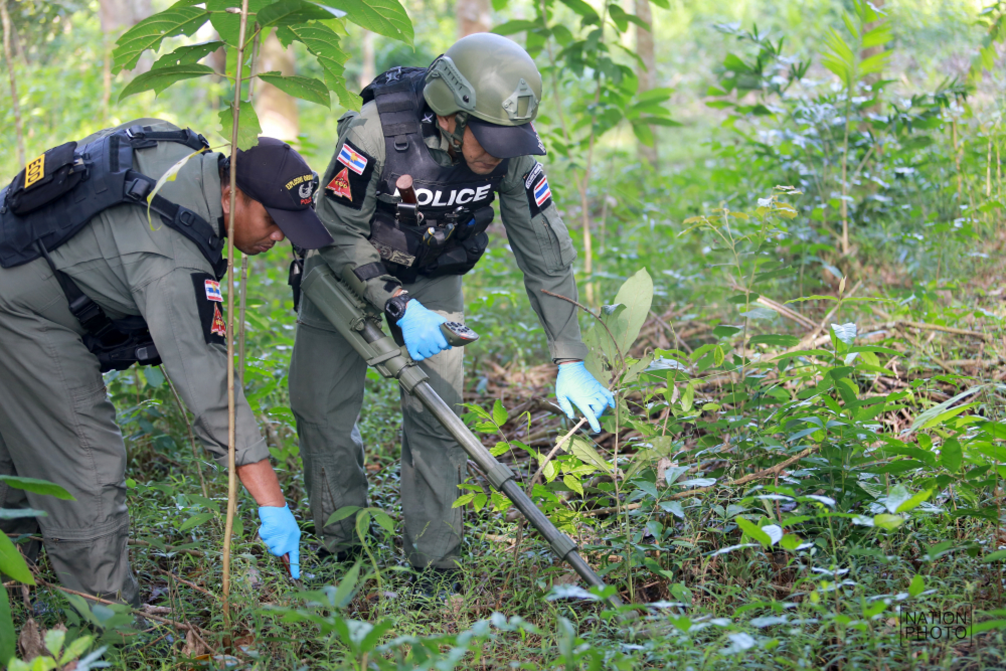 Bullets fired at Yala security bases in separate attacks, no one hurt