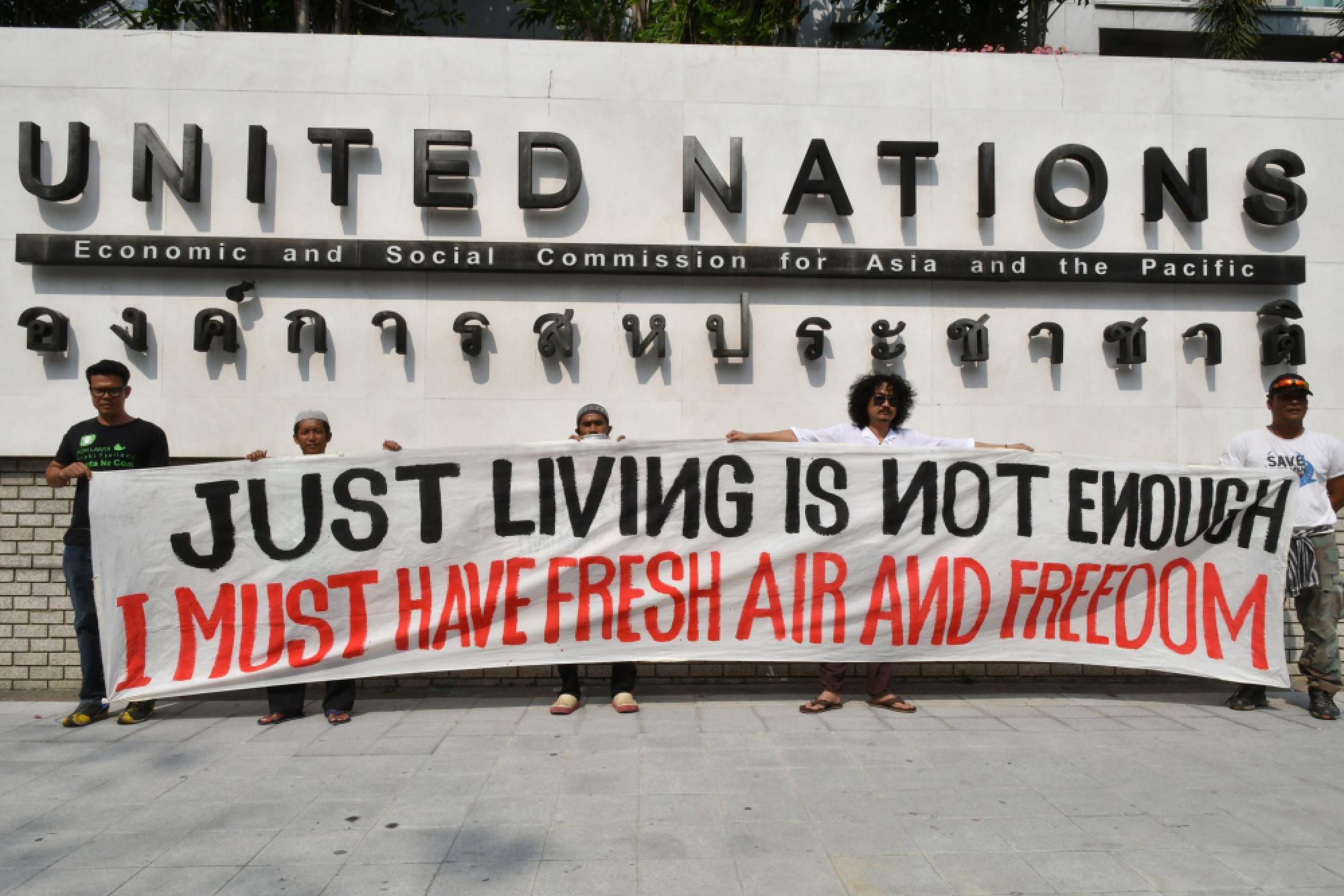 Anti-coal protestors start hunger strike, demand end to two projects
