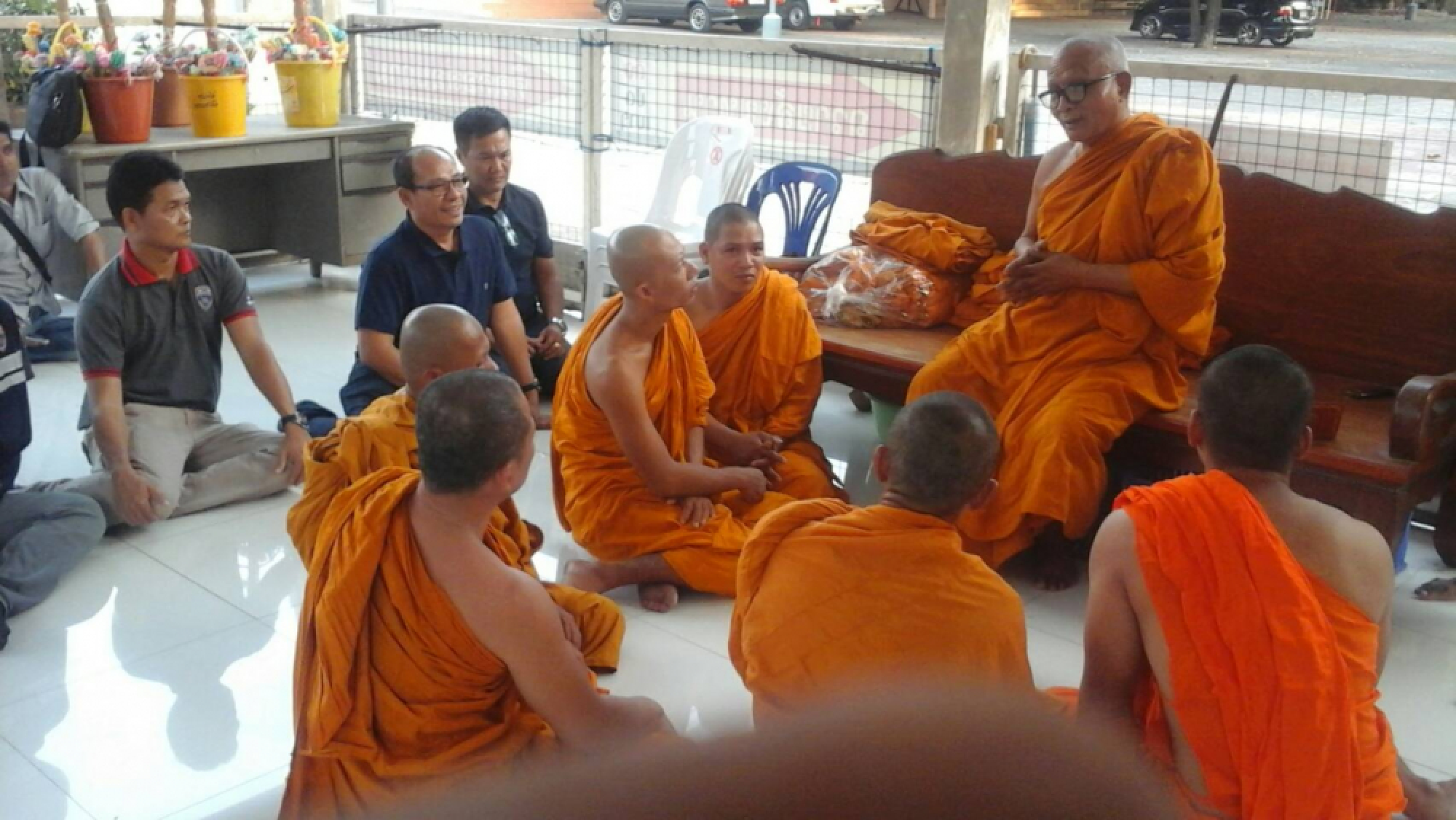 Cambodian monks arrested for ‘inappropriate’ conduct
