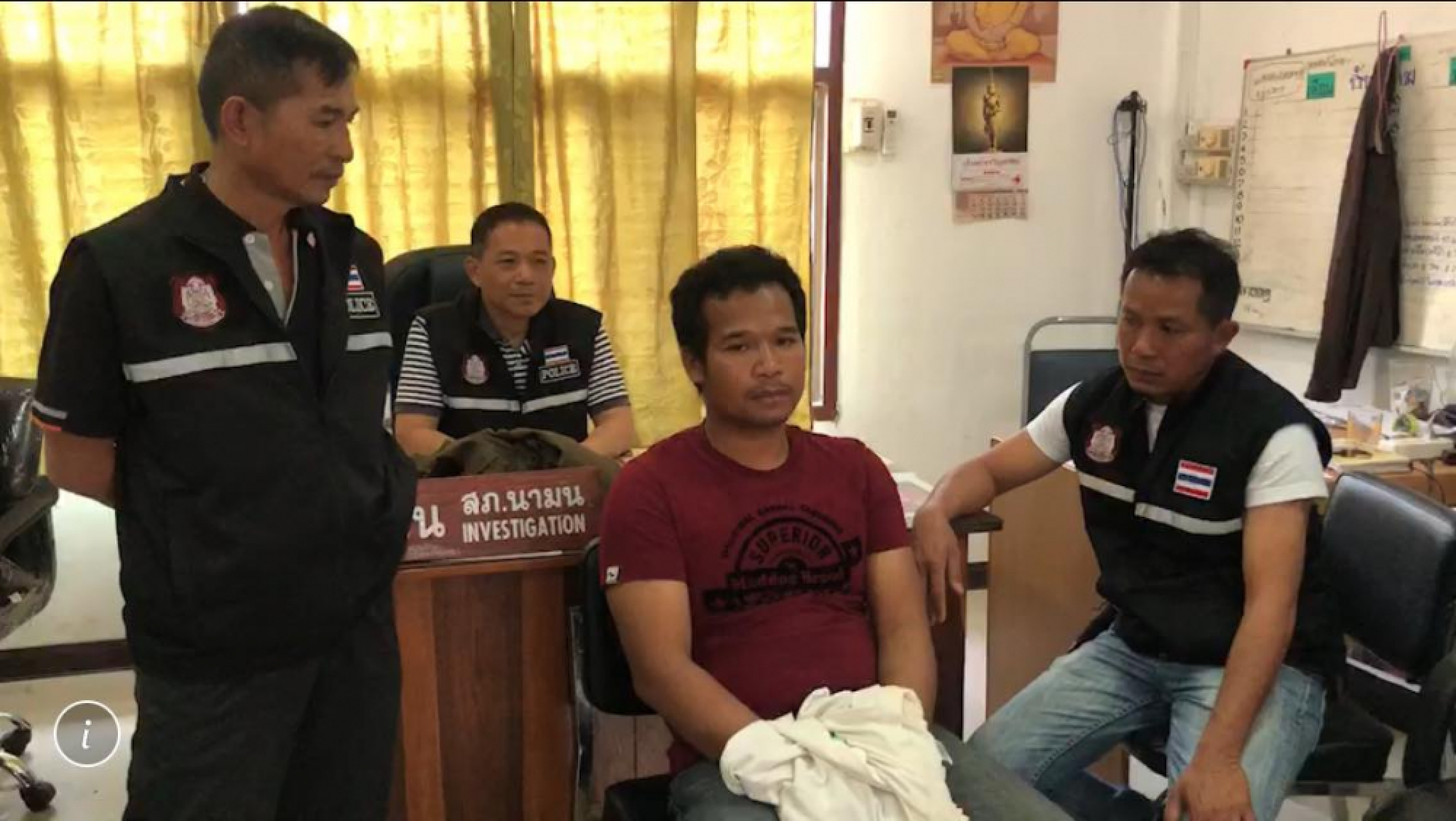 Rape, shooting suspect turns himself in, fearing police would kill him