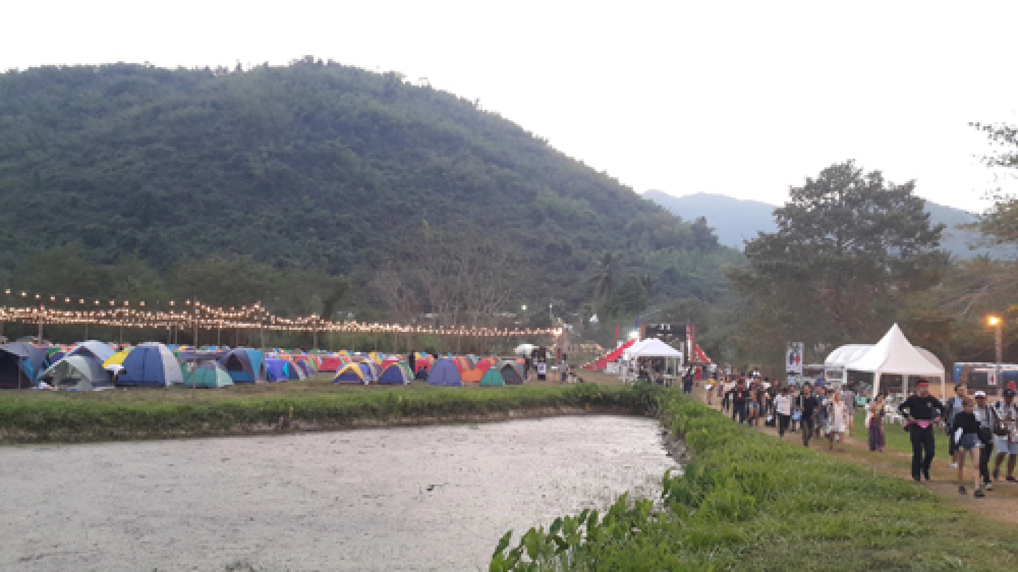 Ratchaburi’s rockin’ tent city