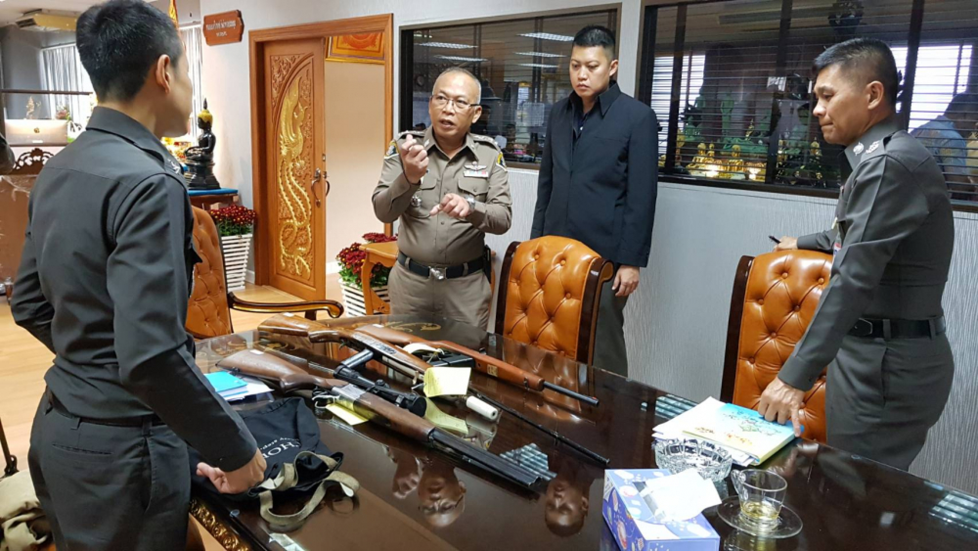 Premchai may face charges over guns found at house