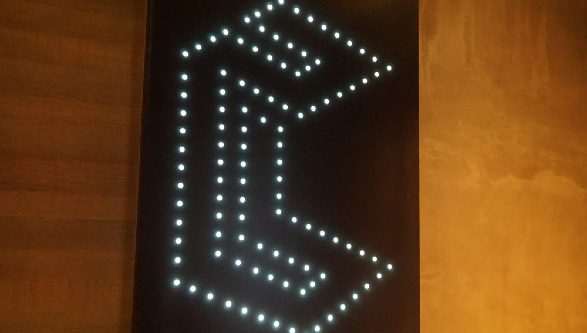 On the right side of the track