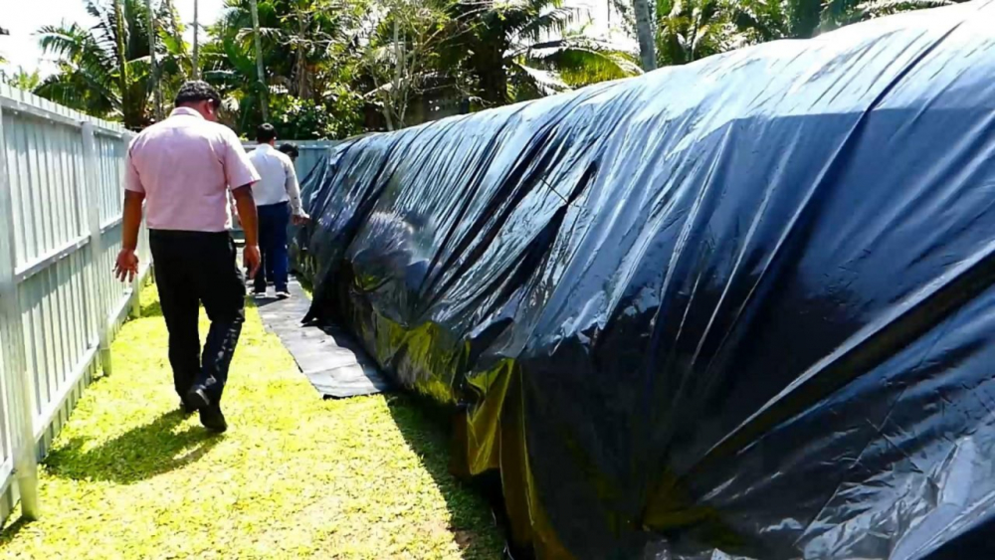 Beached oil pipes still a mystery for Chumphon