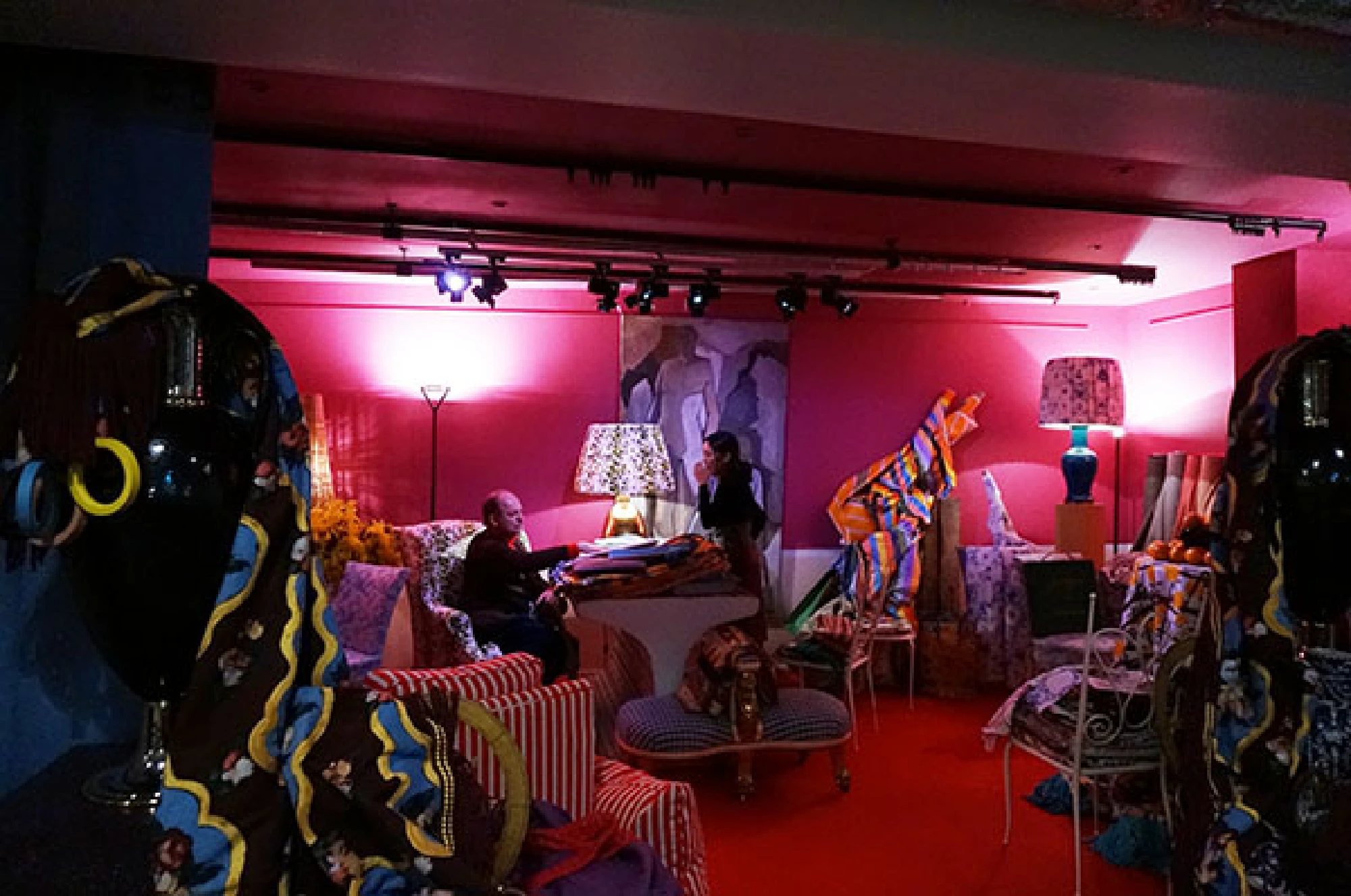 An explosion of colour