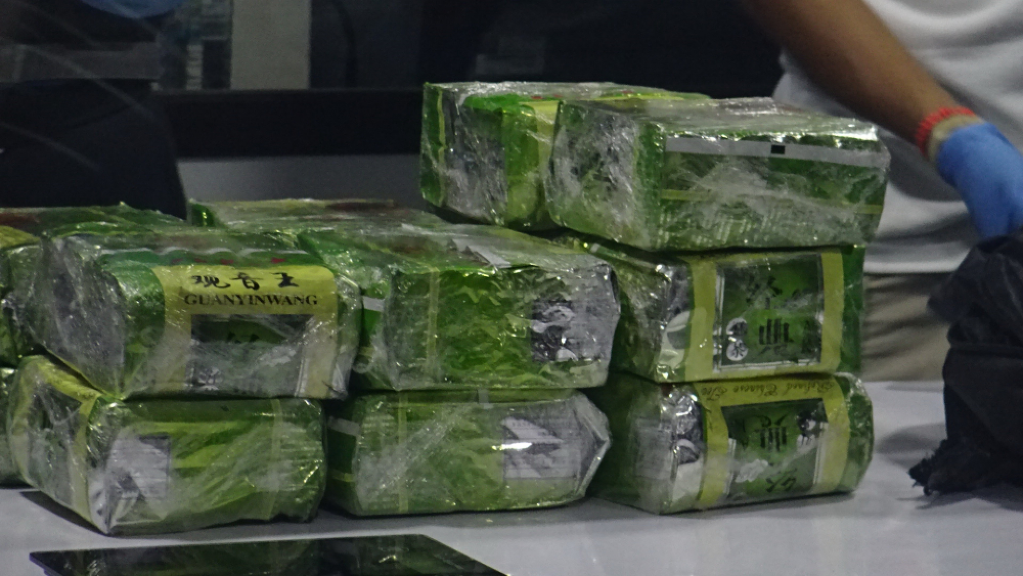 Three arrested for smuggling 250 kg of 'ice' on southern train