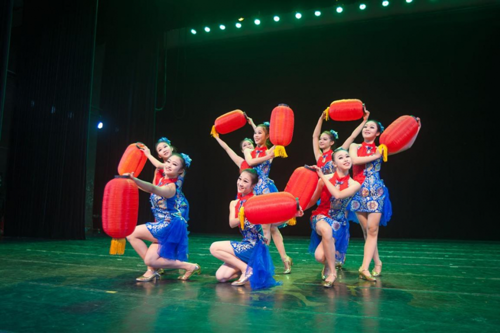 Lanterns, acrobats, music and shopping welcome the Year of the Dog