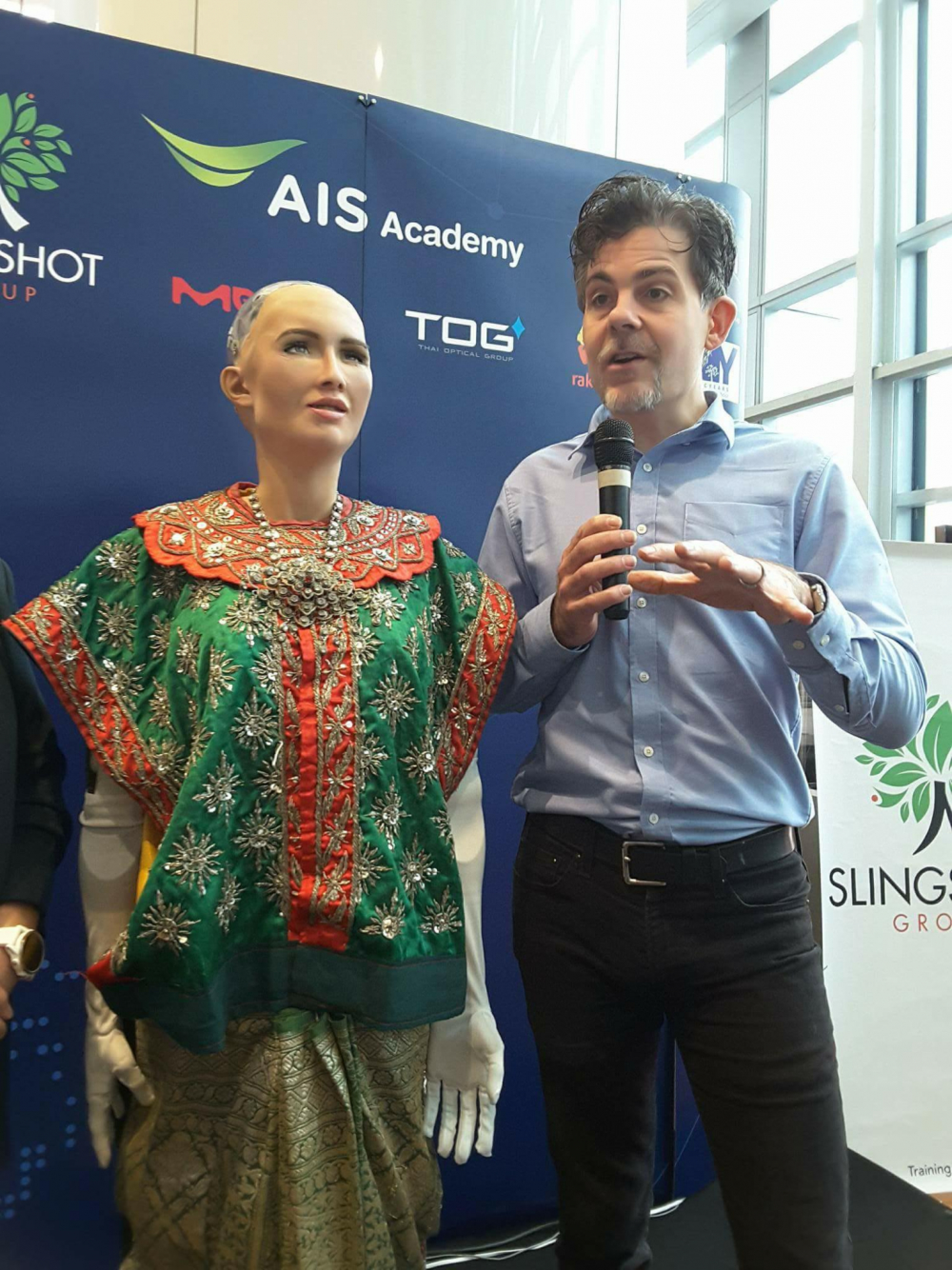 Robots nothing to fear: Sophia’s dad