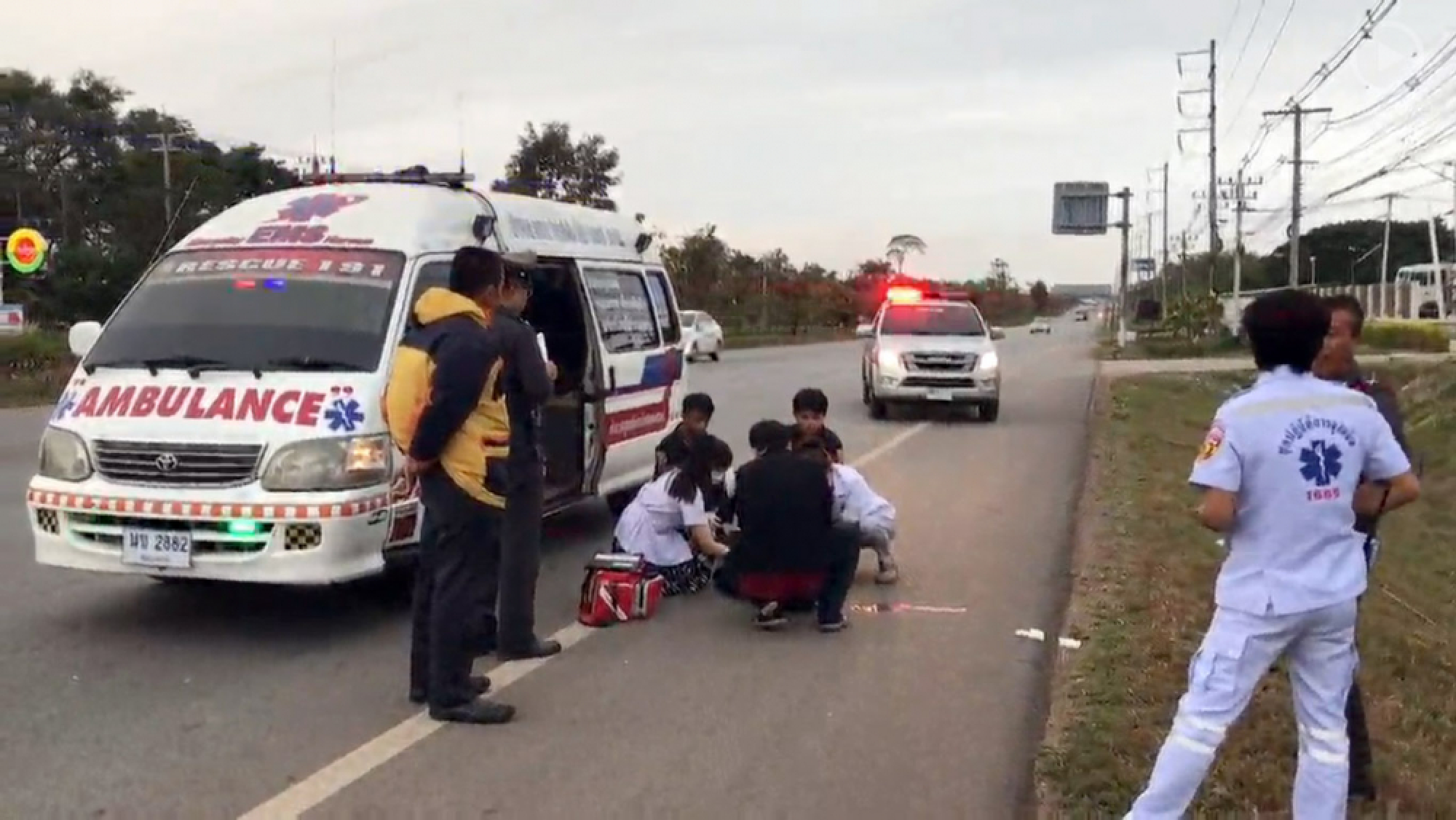 Man killed by bus in Nong Khai remains unidentified