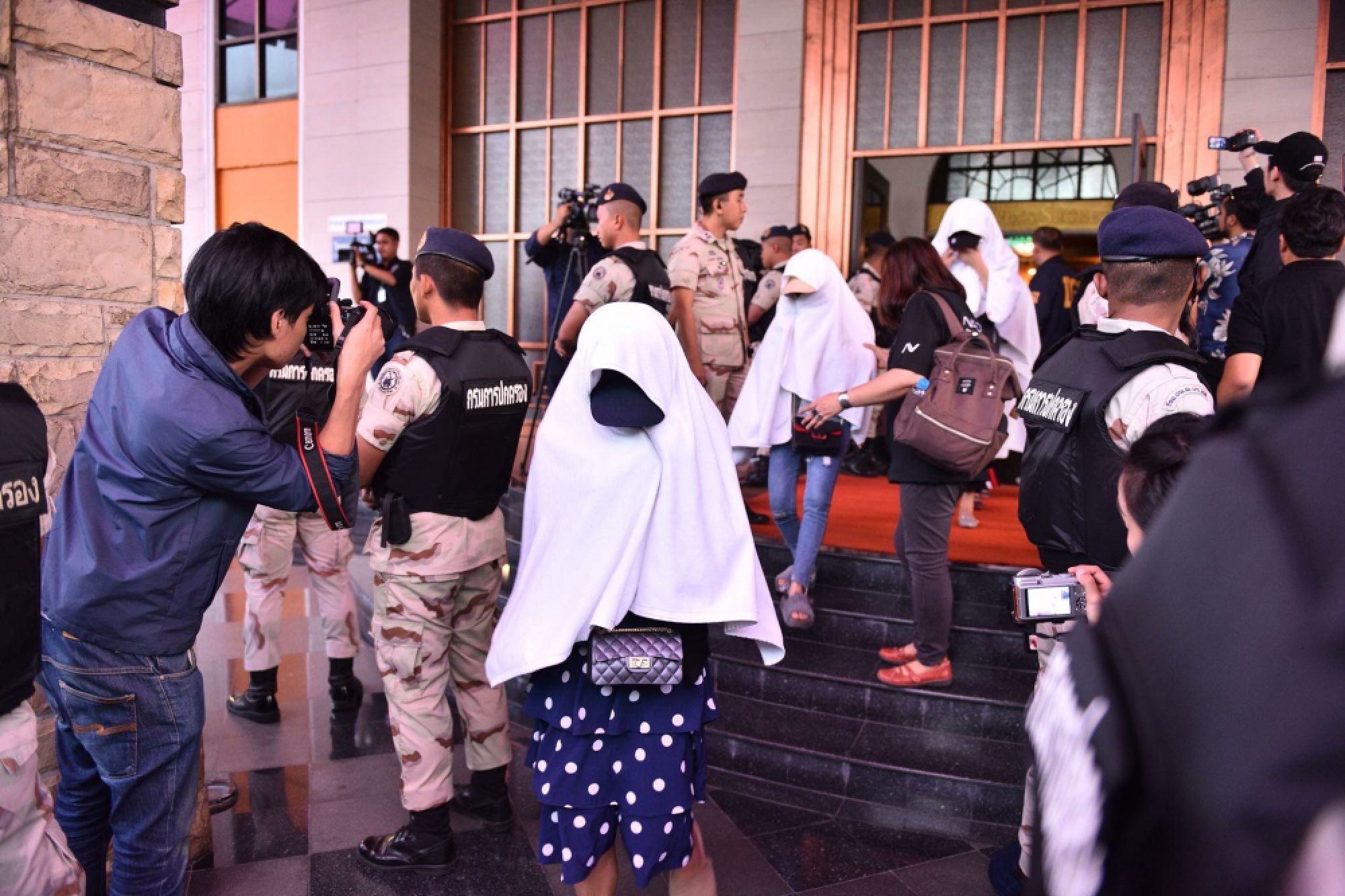 Massage parlour raid hits human trafficking