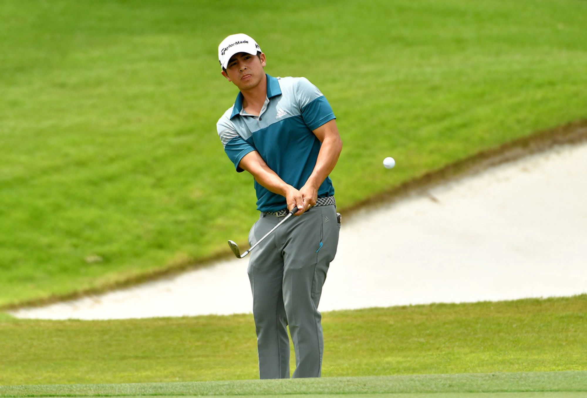 Garcia and Kitayama share clubhouse lead in Singapore