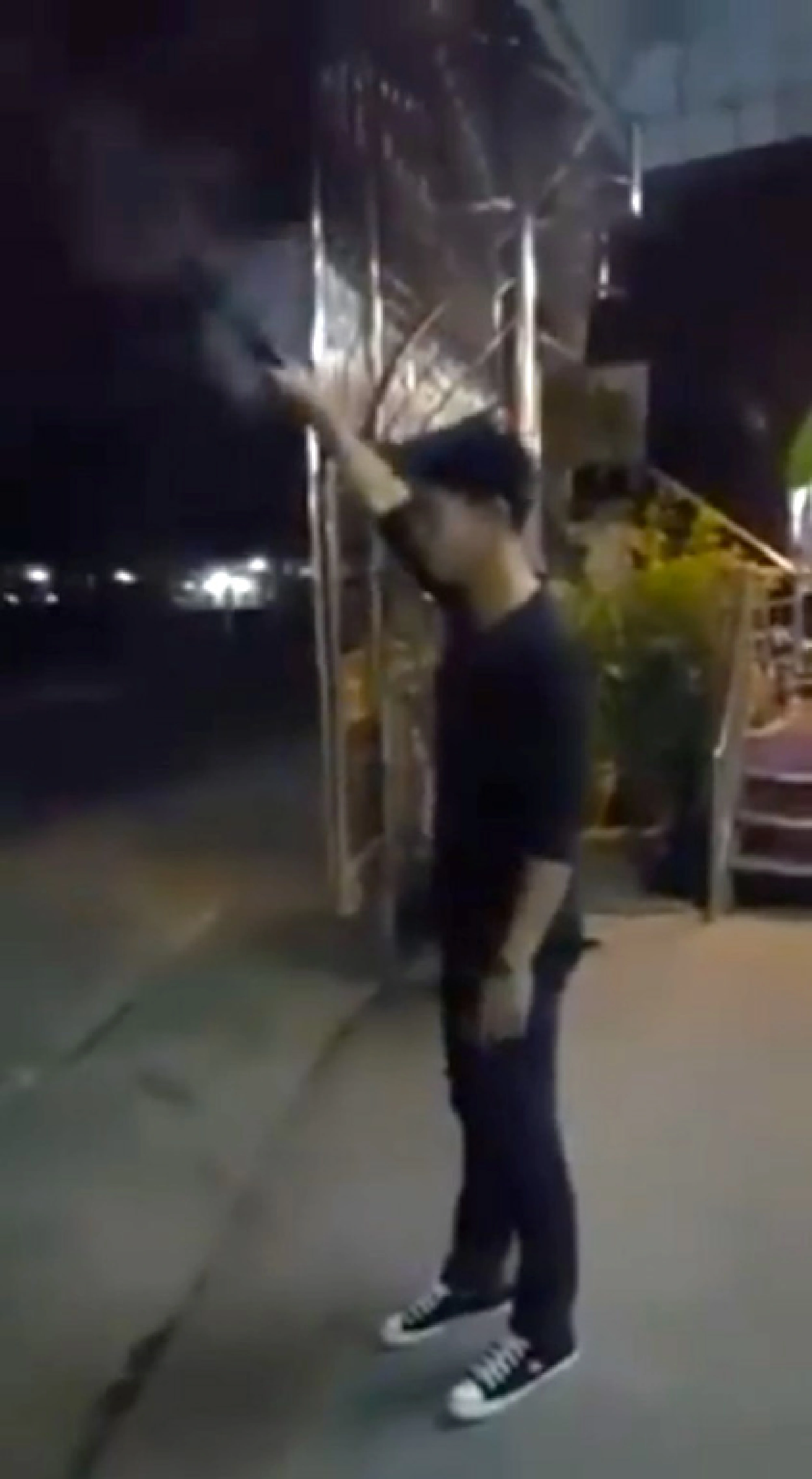 Man surrenders over clip showing celebratory gunfire