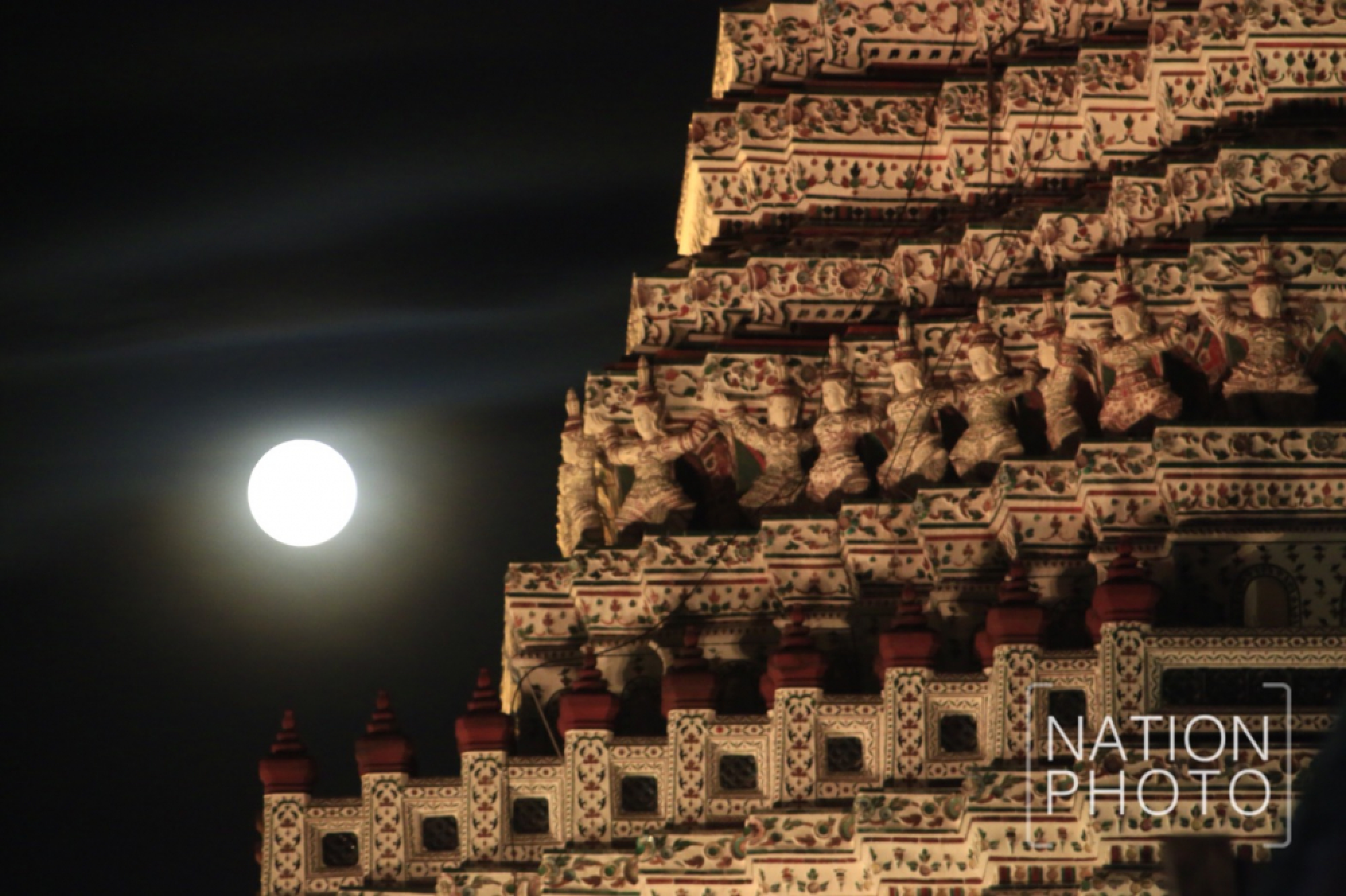 New year super moon
