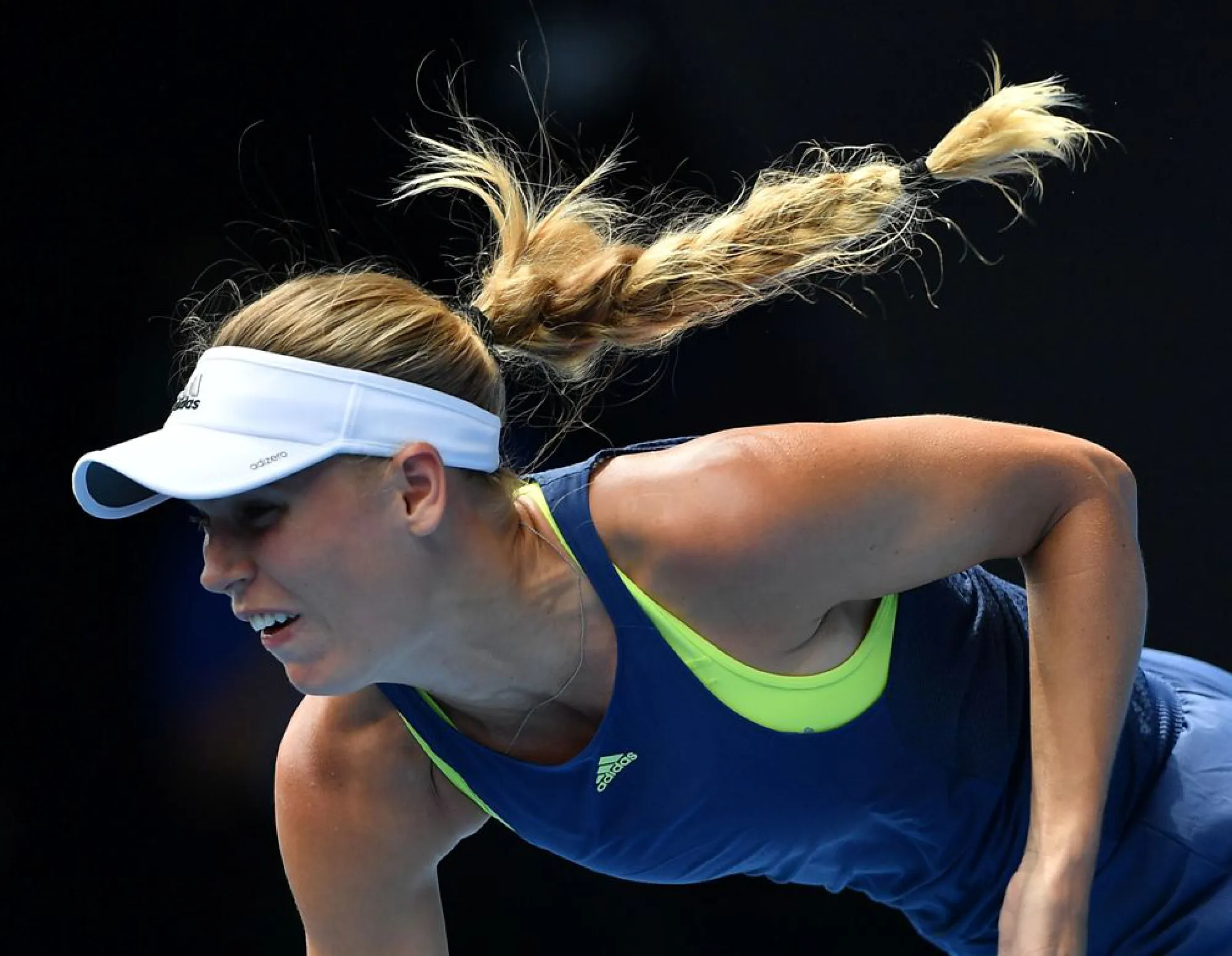 Relieved Rafa survives test as Wozniacki turns on style
