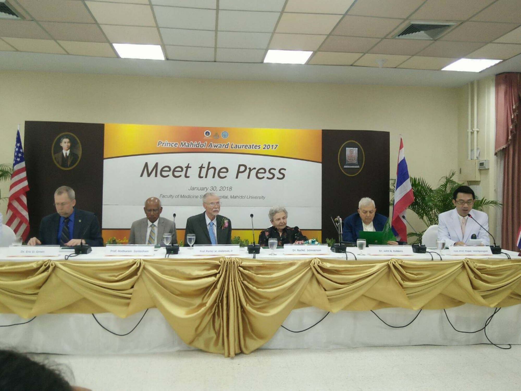 Thai honours for top US health researchers