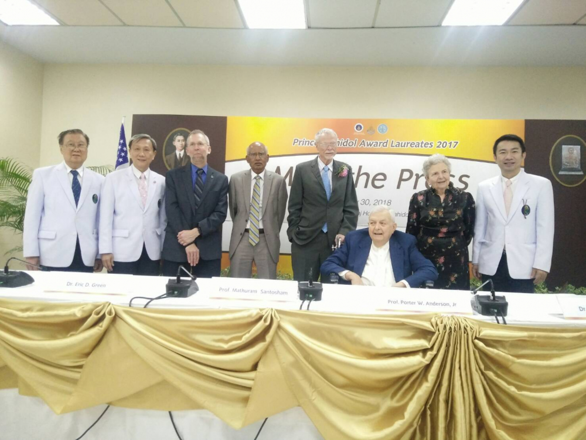 Thai honours for top US health researchers