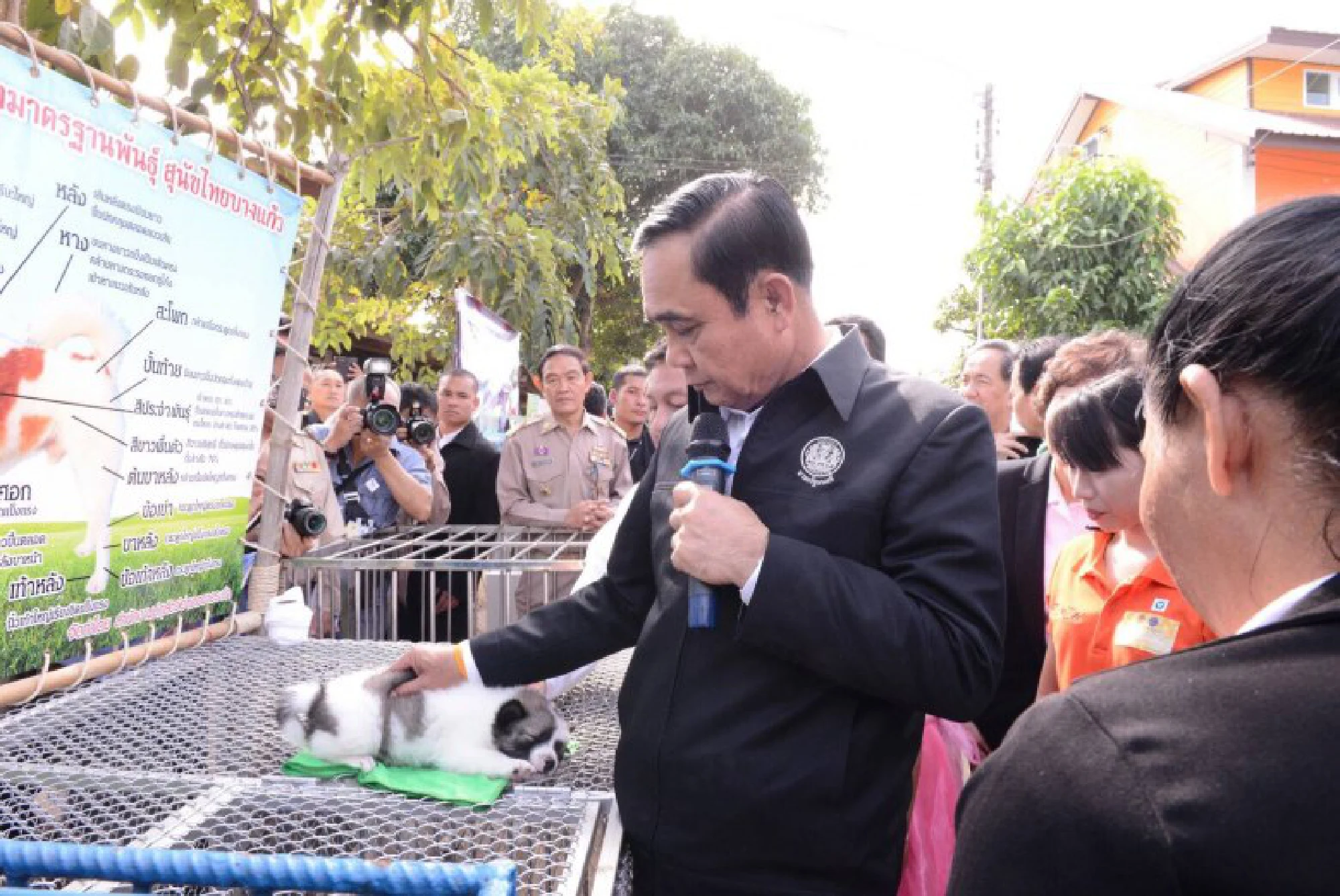 Prayut pleads ignorance in ‘puppy-gate’