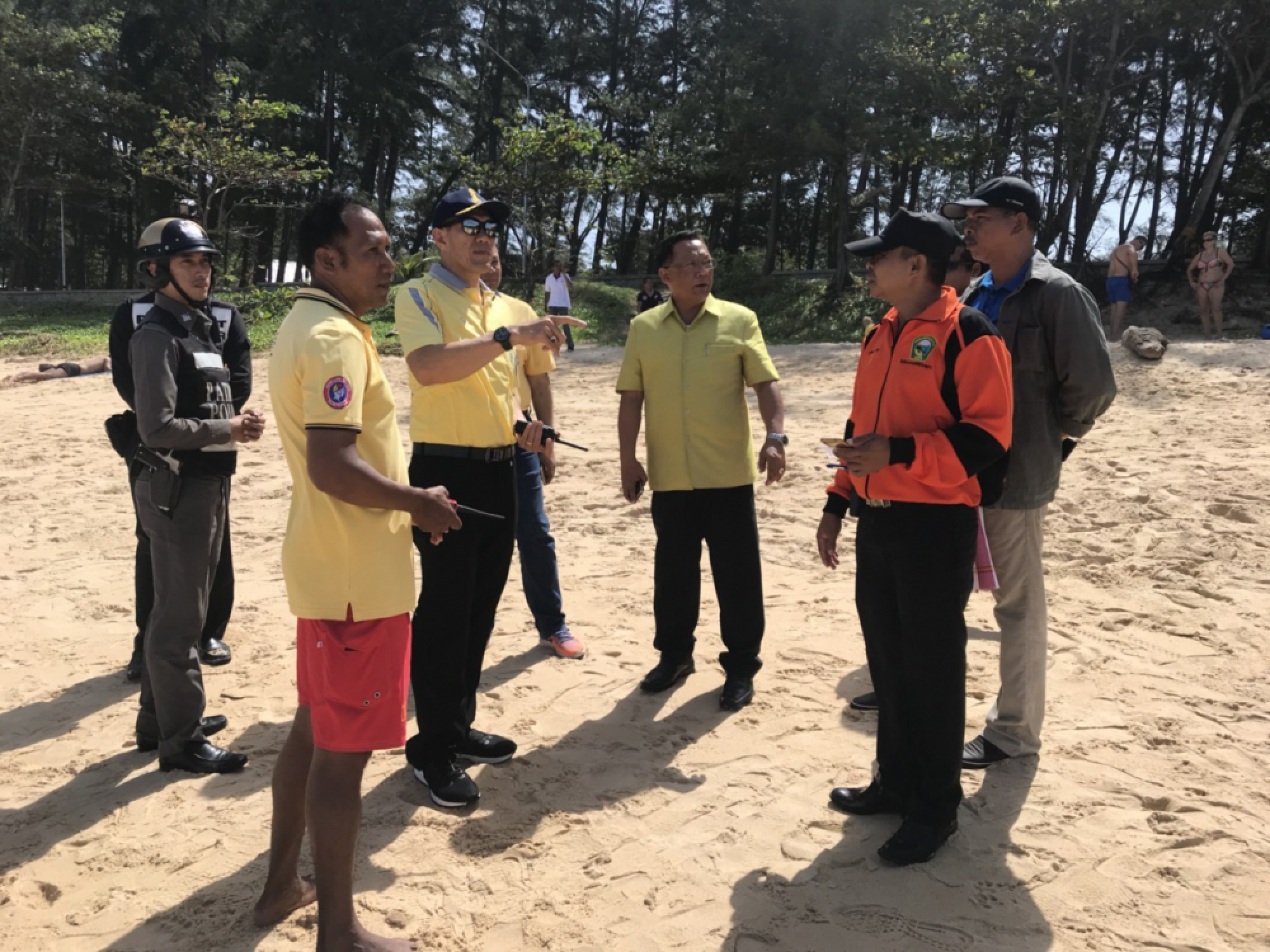 3 metre crocodile spotted at Nai Harn beach