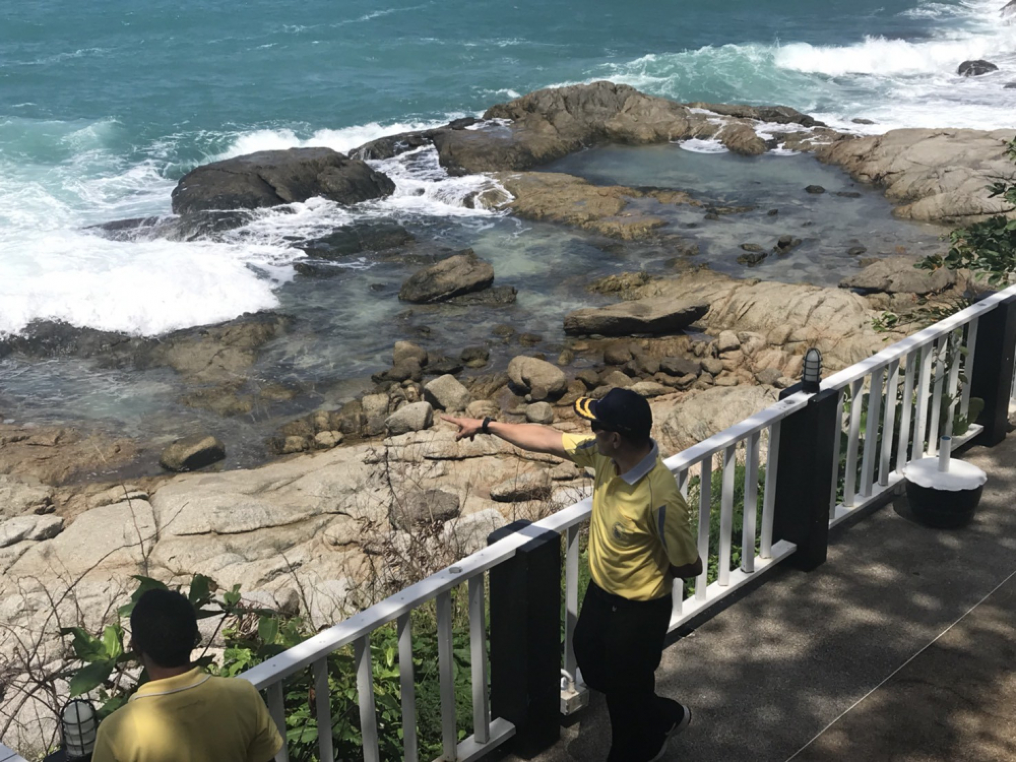 3 metre crocodile spotted at Nai Harn beach