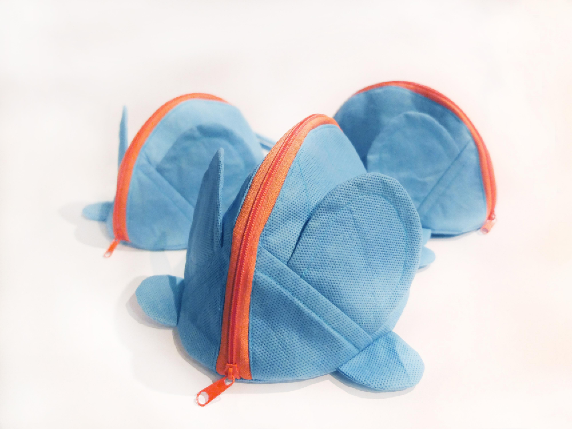 Making a hole in medical waste