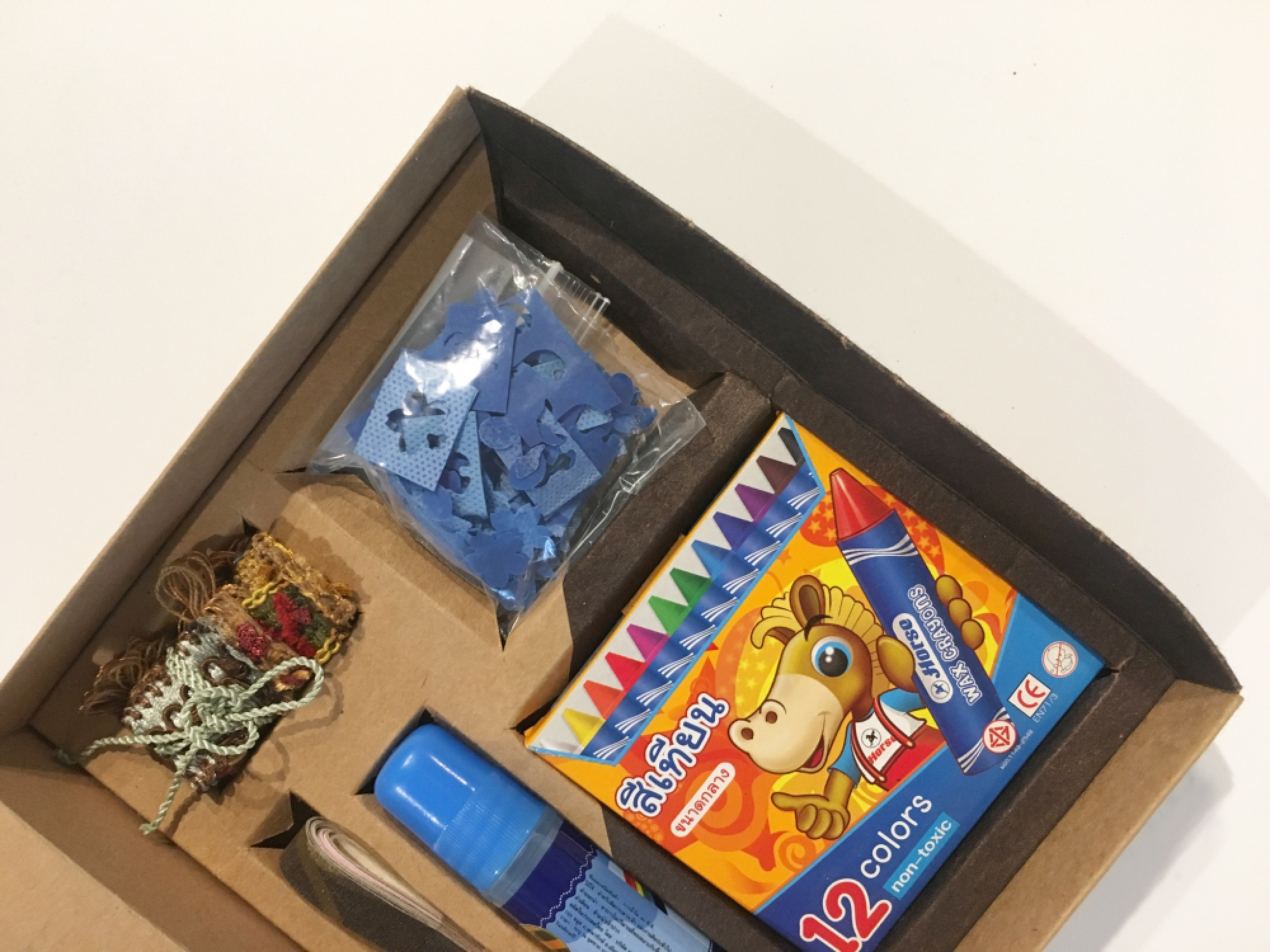 Making a hole in medical waste