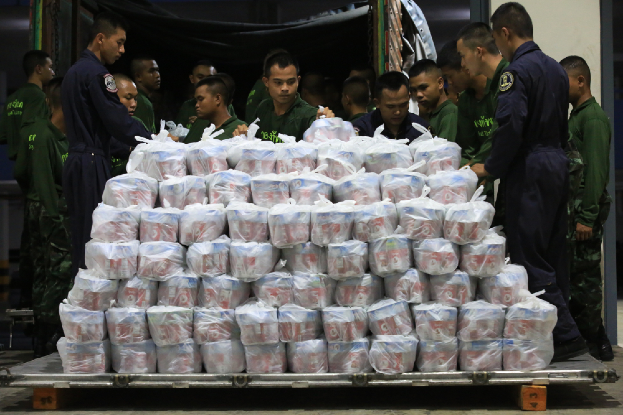 Thailand joins international aid effort for flooded Laos