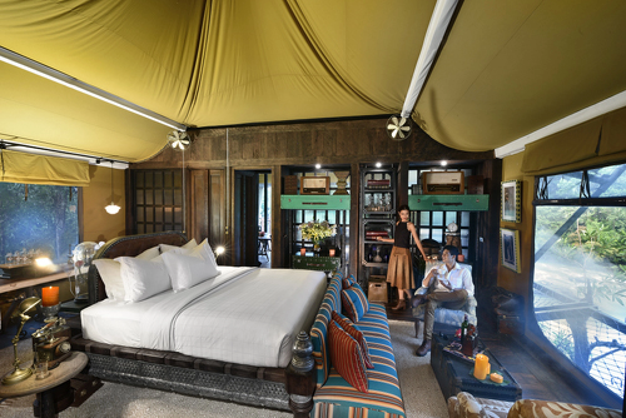 Glamping on the wild side