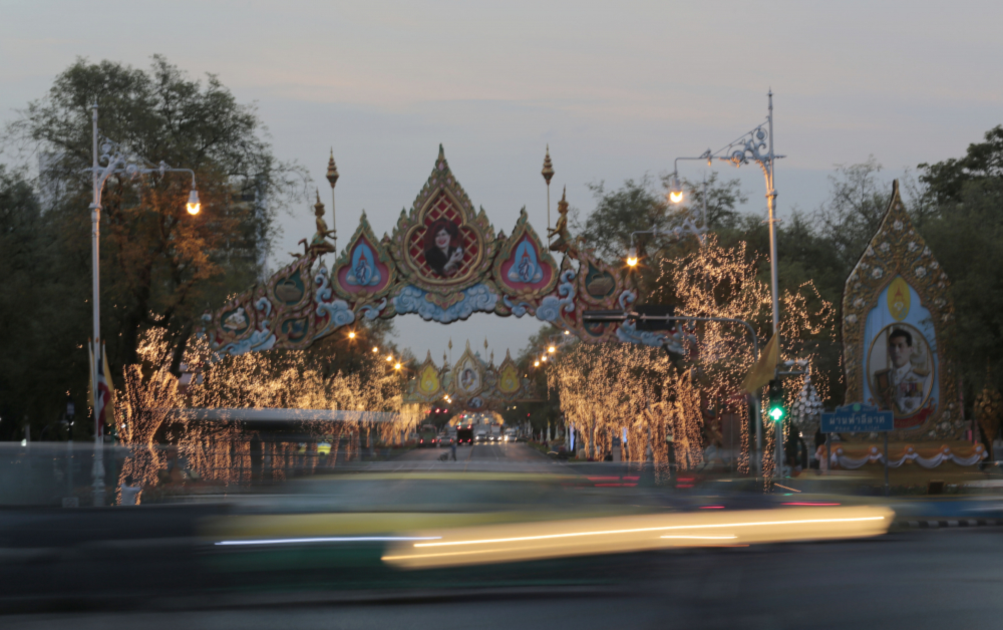 Bangkok lights up for King’s birthday