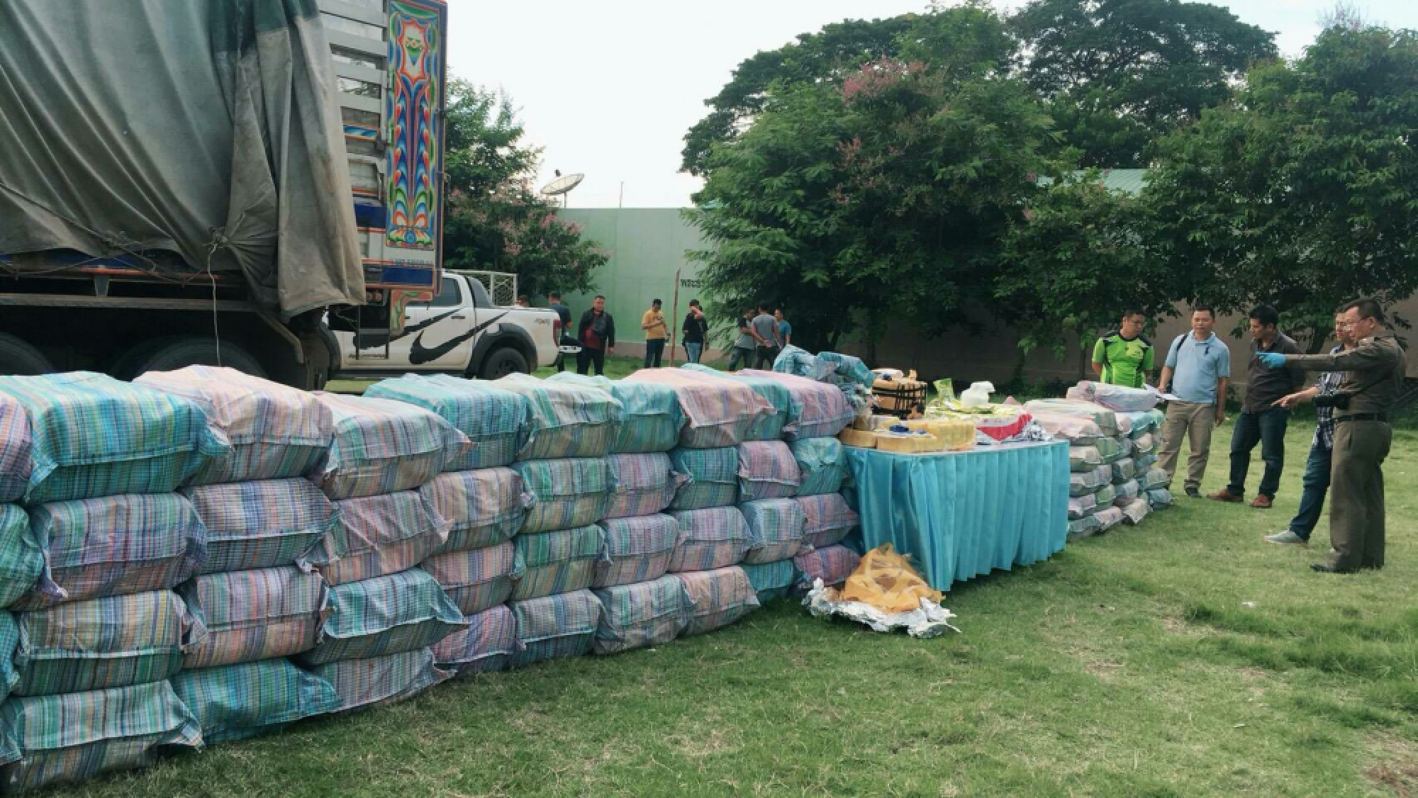 Sing Buri police hail major drug busts