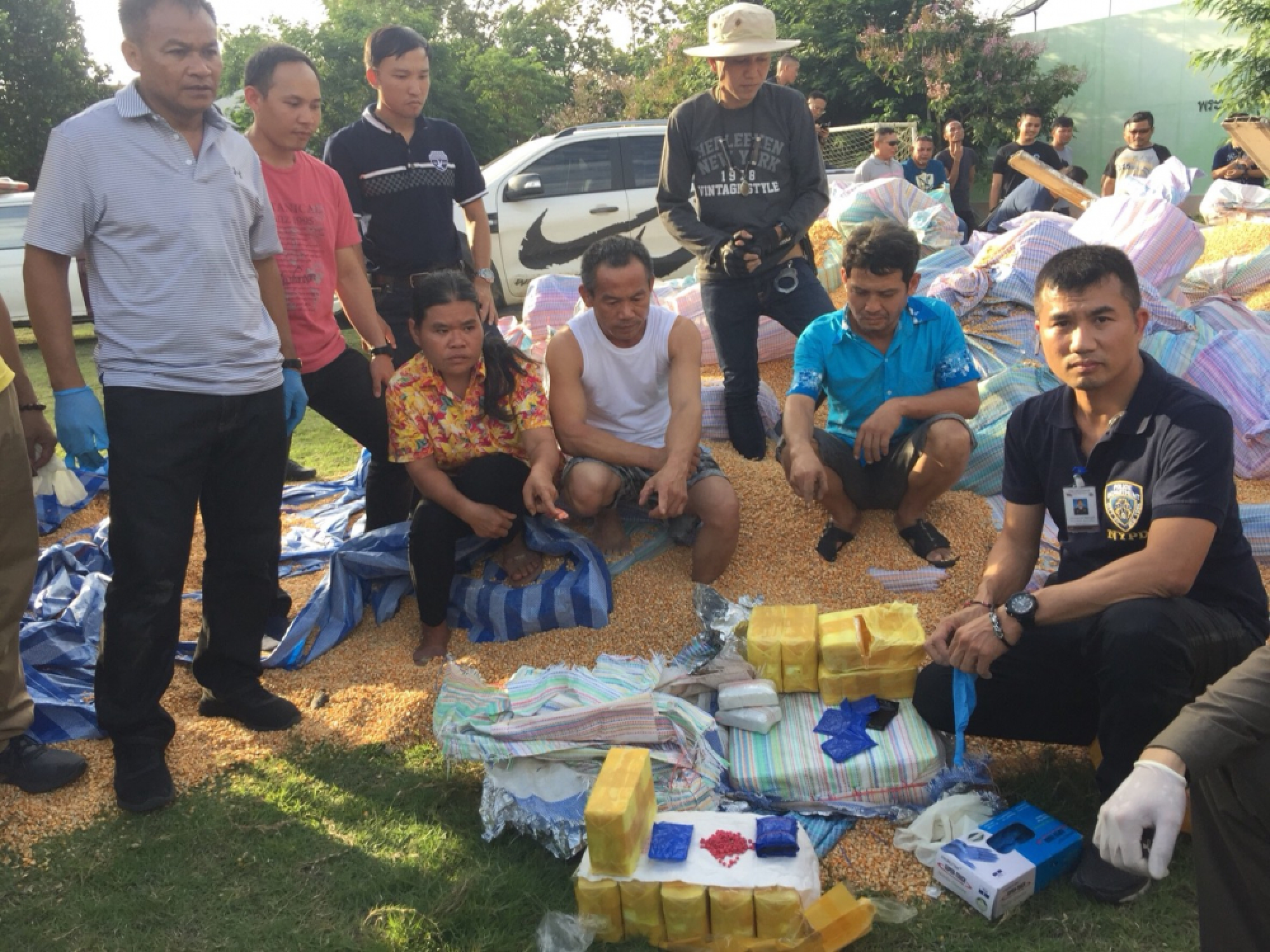 Sing Buri police hail major drug busts