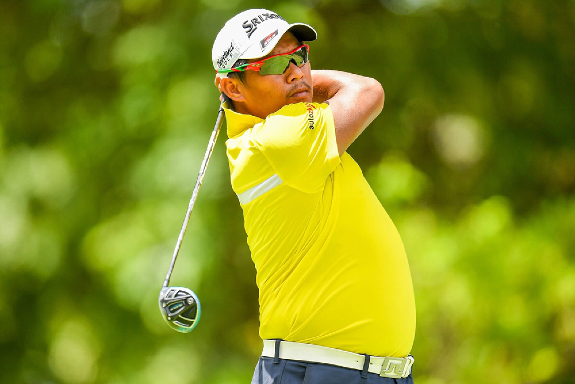 Despite ‘annoying bogey’, Harding stays ahead