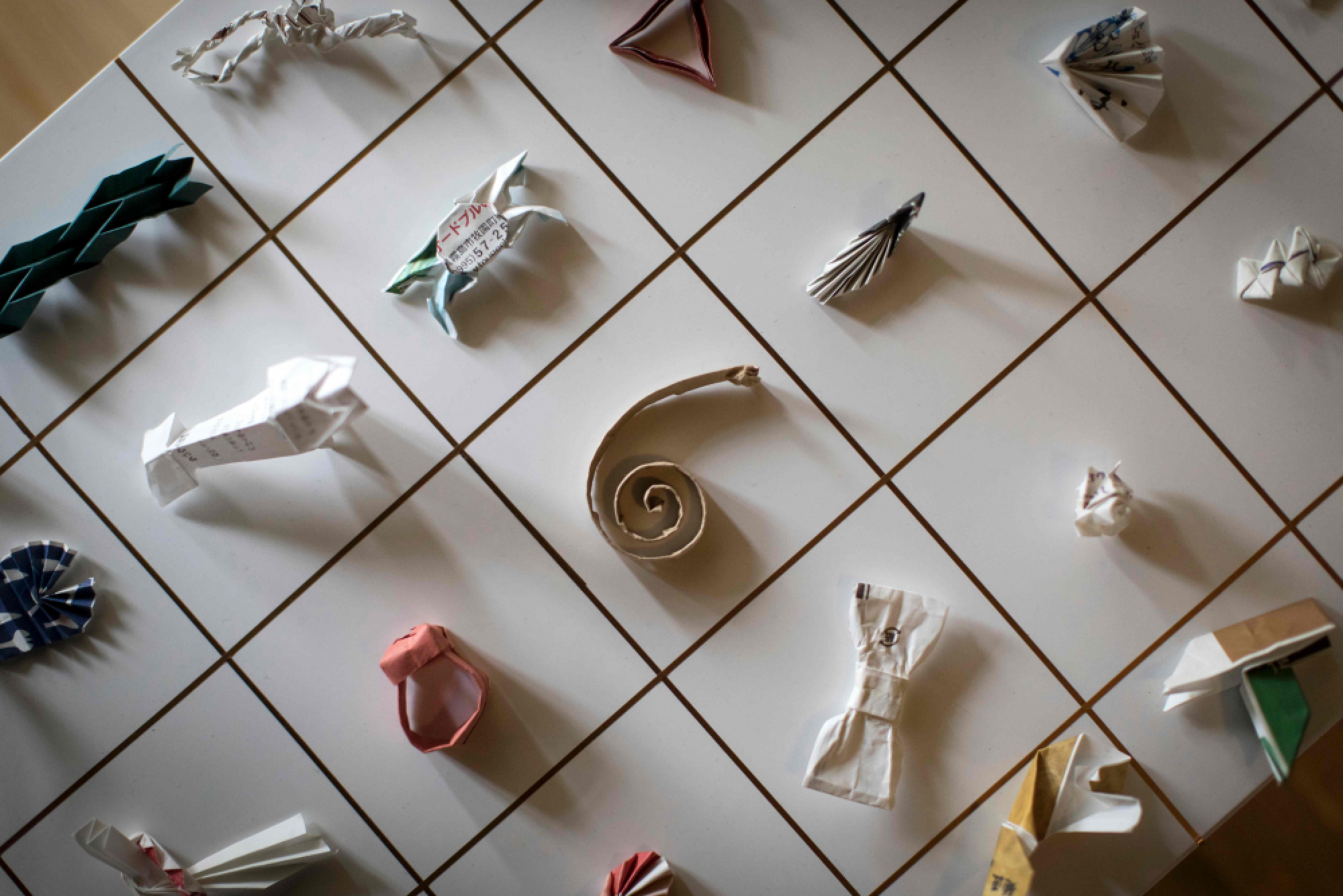 Honoured with origami