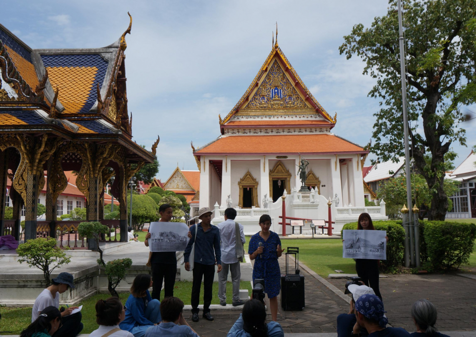 In their former glory