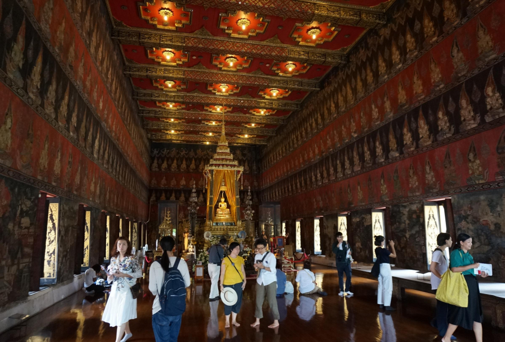 In their former glory