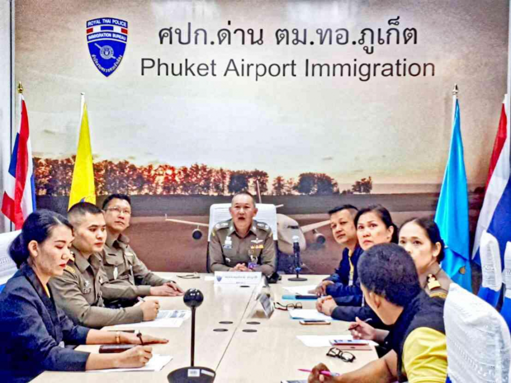 Centre at Phuket airport coordinates help for boat victims and families