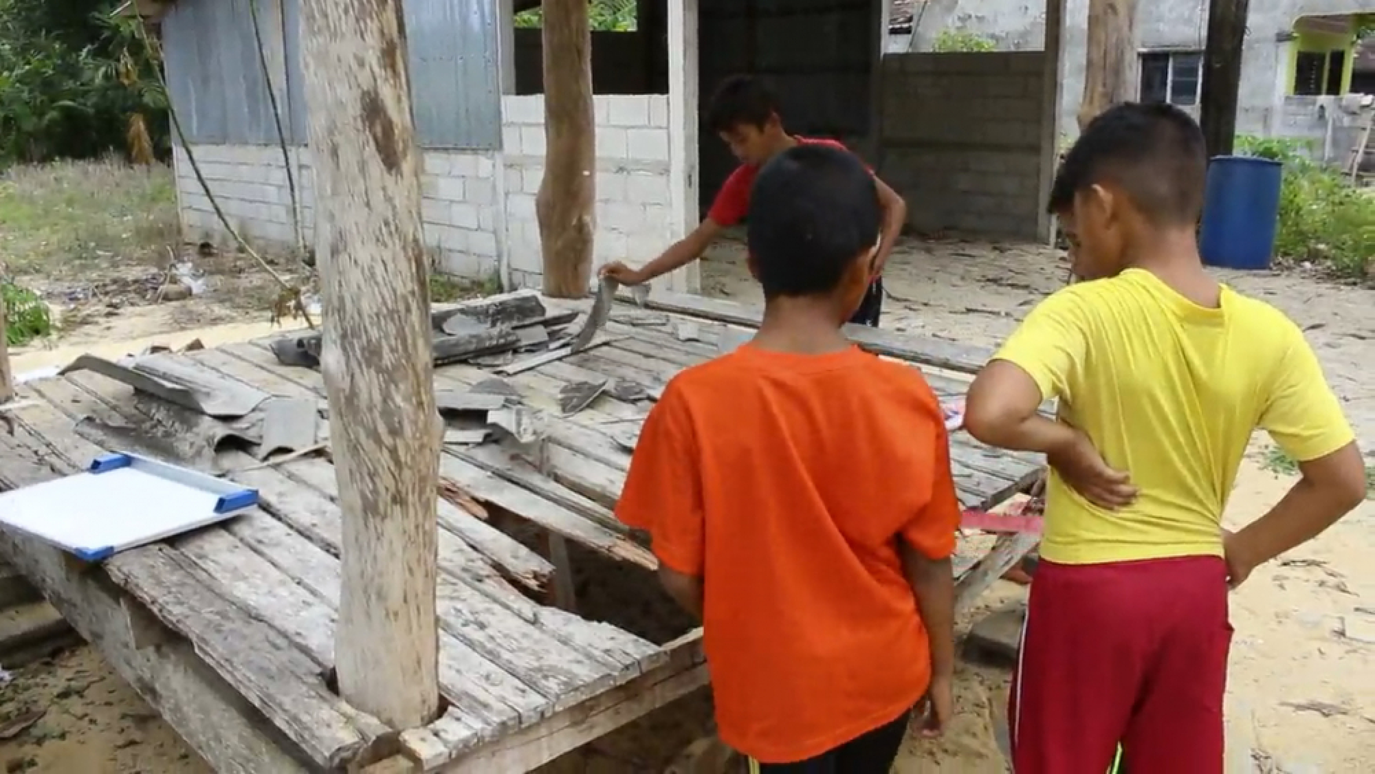 Boys injured while trying to make a firecracker