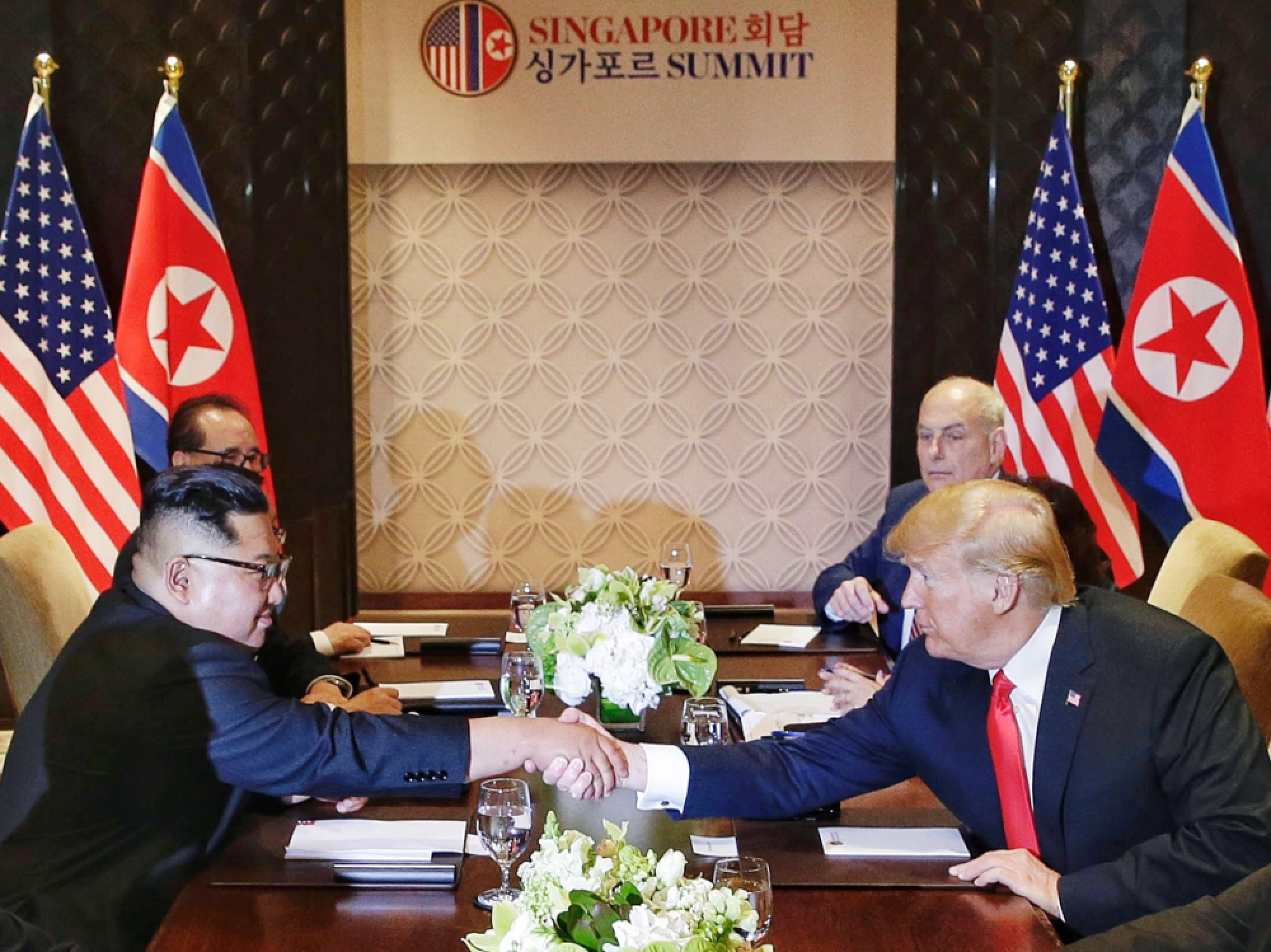 Trump, Kim hail ‘historic meeting’