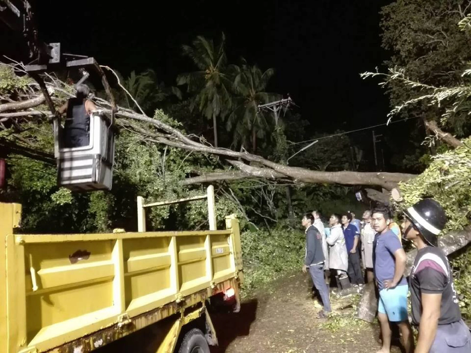 Ninety houses damaged, power cables  down on main roads after Phuket storms