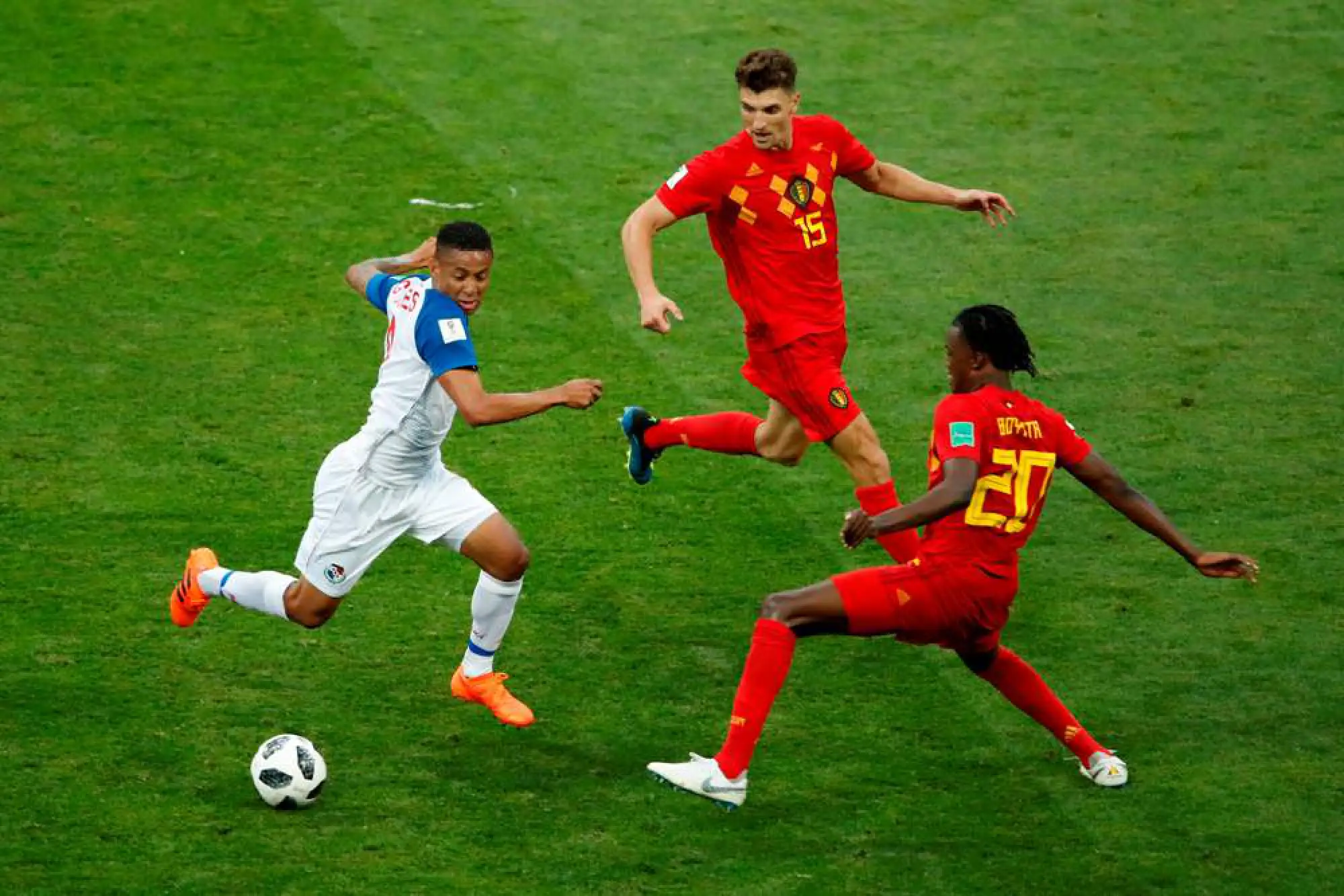 Lukaku scores twice as Belgium prove too strong for Panama