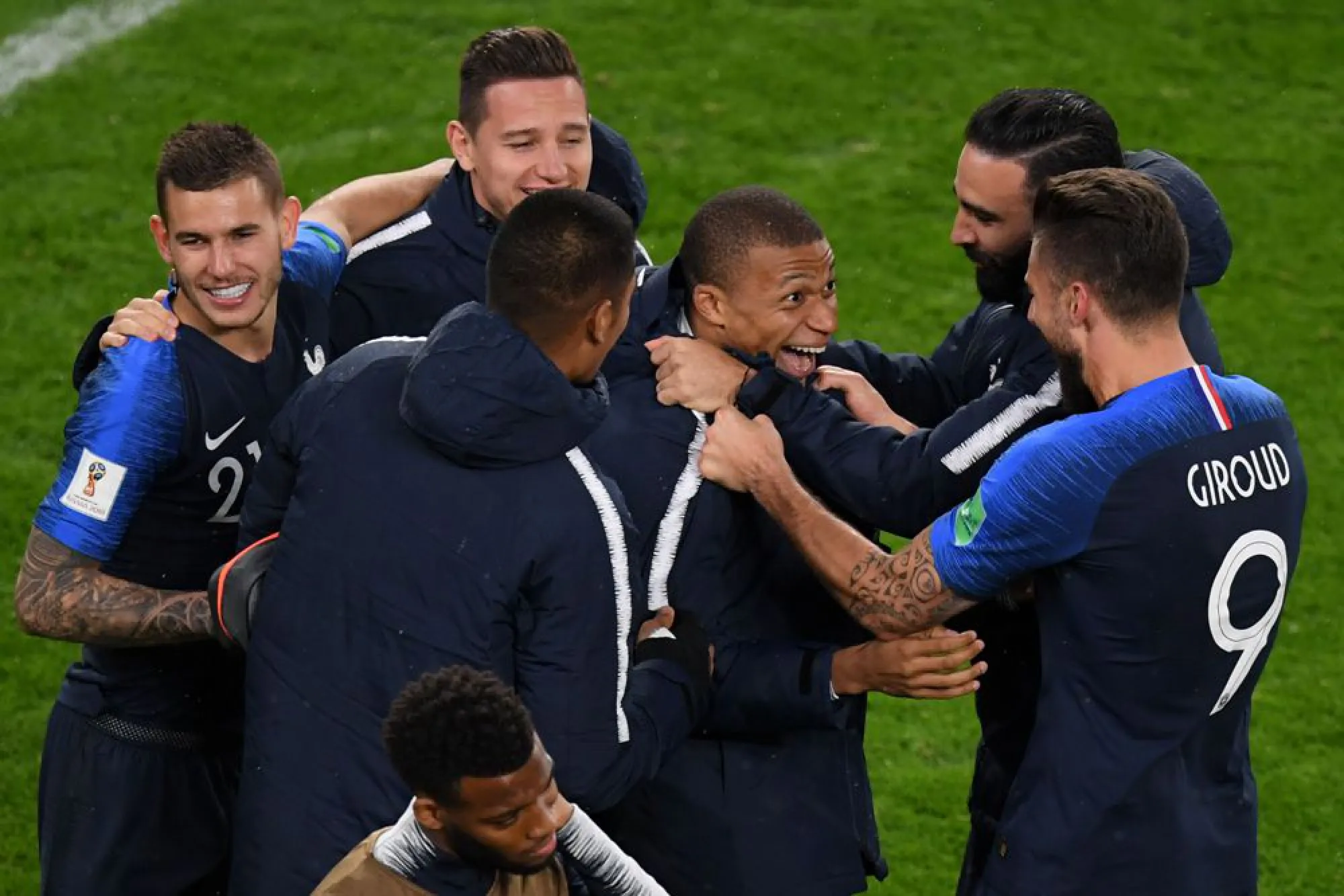 Mbappe makes history as France battle into World Cup last 16